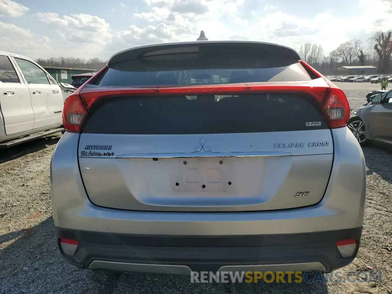 6 fotografías del automóvil dañado JA4AT5AA6KZ009844 MITSUBISHI ECLIPSE 2019