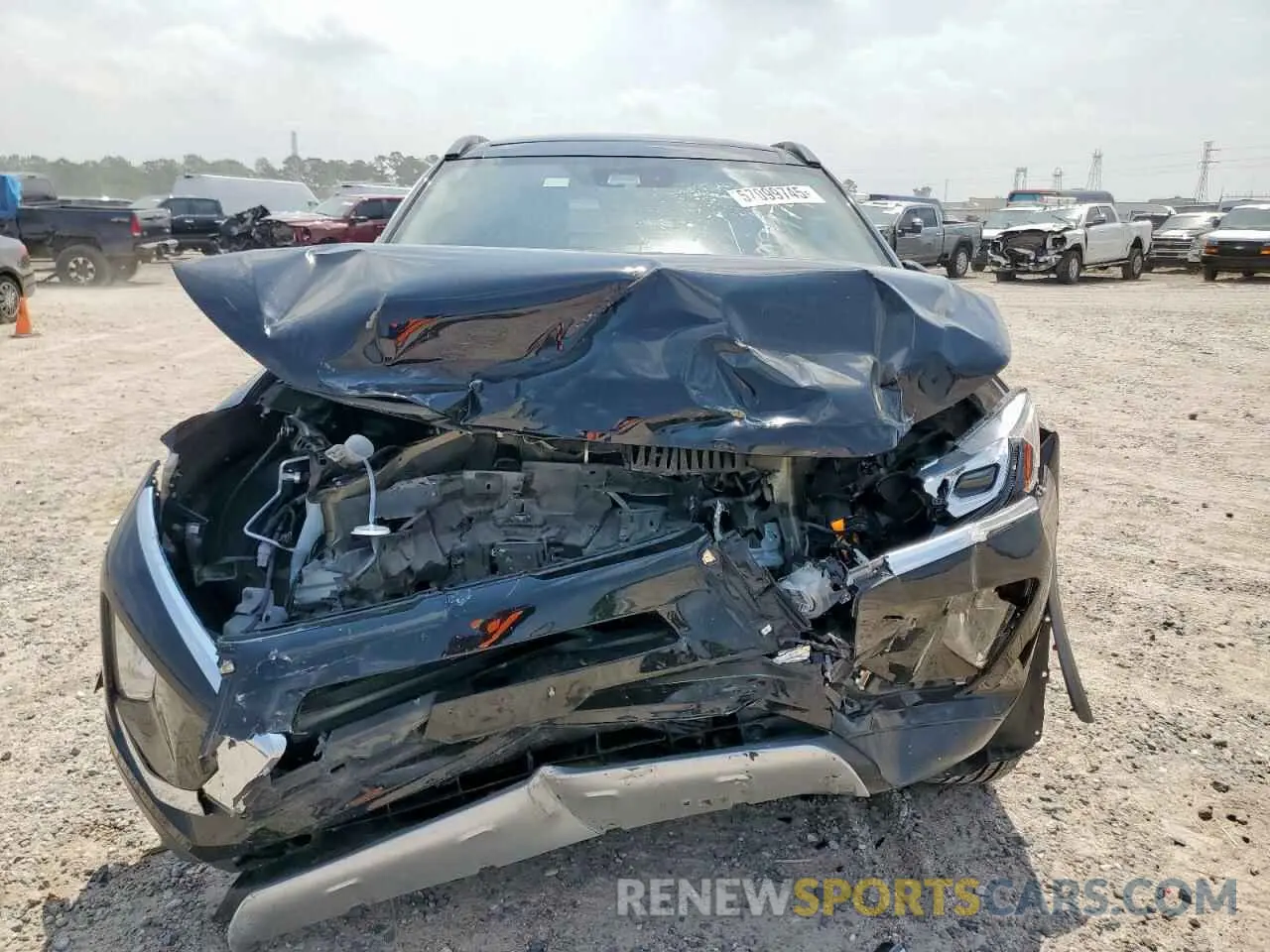 5 fotografías del automóvil dañado JA4AT5AA6KZ021301 MITSUBISHI ECLIPSE 2019