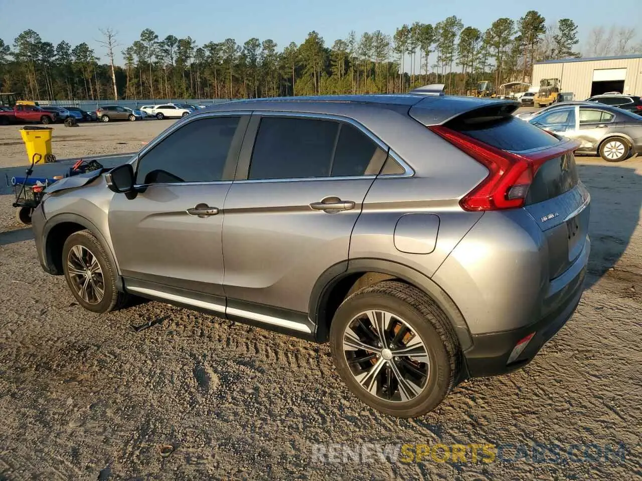 2 fotografías del automóvil dañado JA4AT5AA7KZ052461 MITSUBISHI ECLIPSE 2019