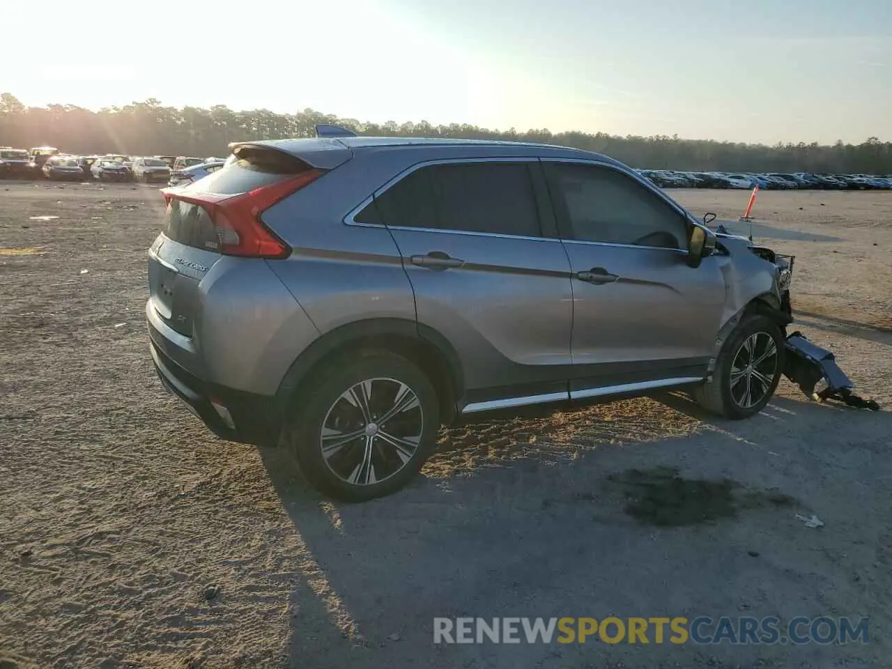 3 fotografías del automóvil dañado JA4AT5AA7KZ052461 MITSUBISHI ECLIPSE 2019