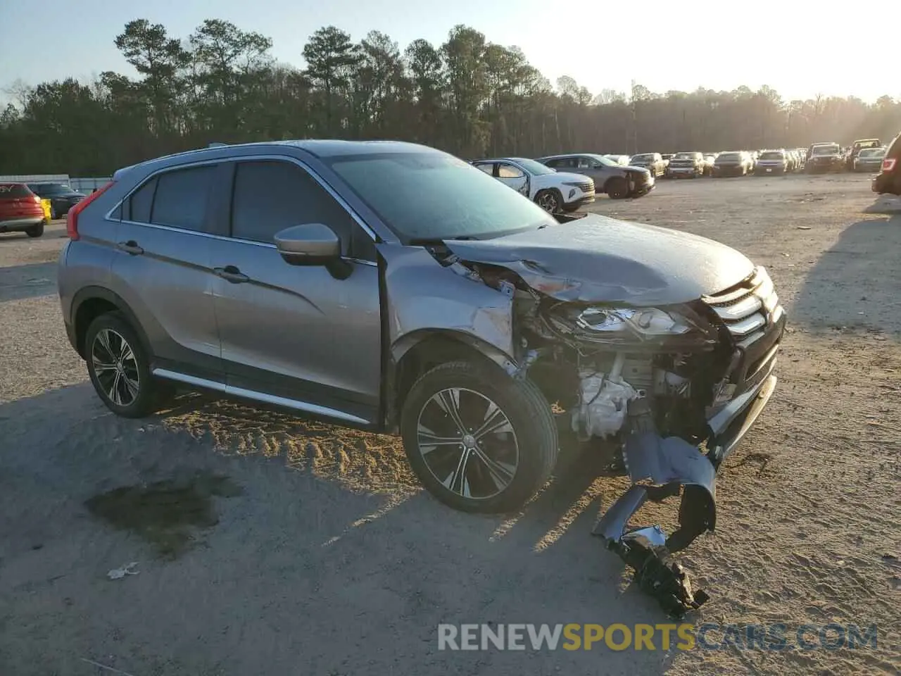 4 fotografías del automóvil dañado JA4AT5AA7KZ052461 MITSUBISHI ECLIPSE 2019