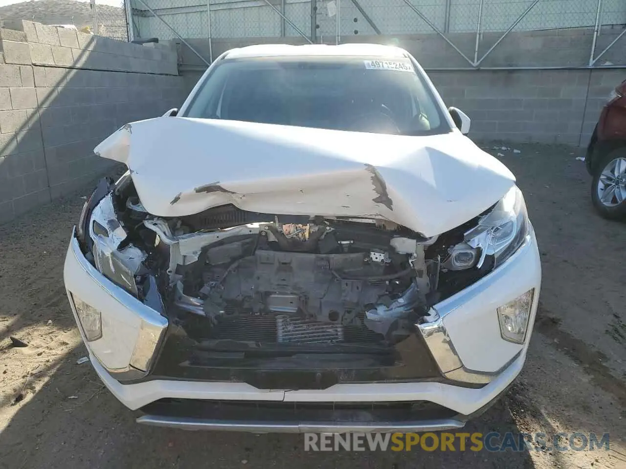 5 fotografías del automóvil dañado JA4AT5AA9KZ024094 MITSUBISHI ECLIPSE 2019