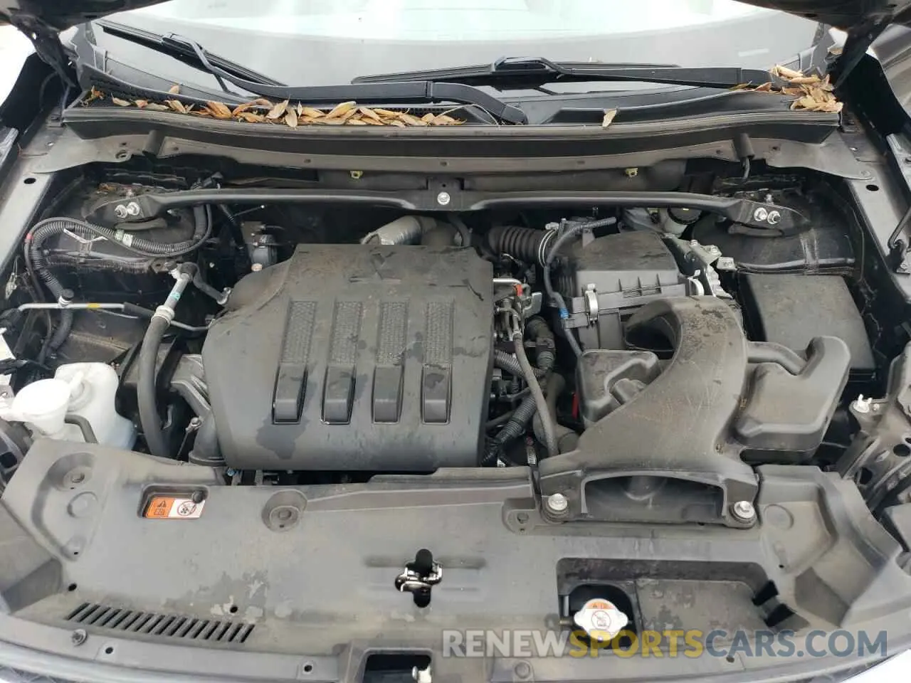14 fotografías del automóvil dañado JA4AS3AA4LZ002786 MITSUBISHI ECLIPSE 2020