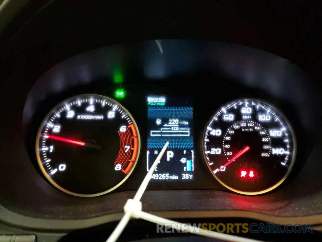 9 fotografías del automóvil dañado JA4ATUAA9NZ050399 MITSUBISHI ECLIPSE 2022