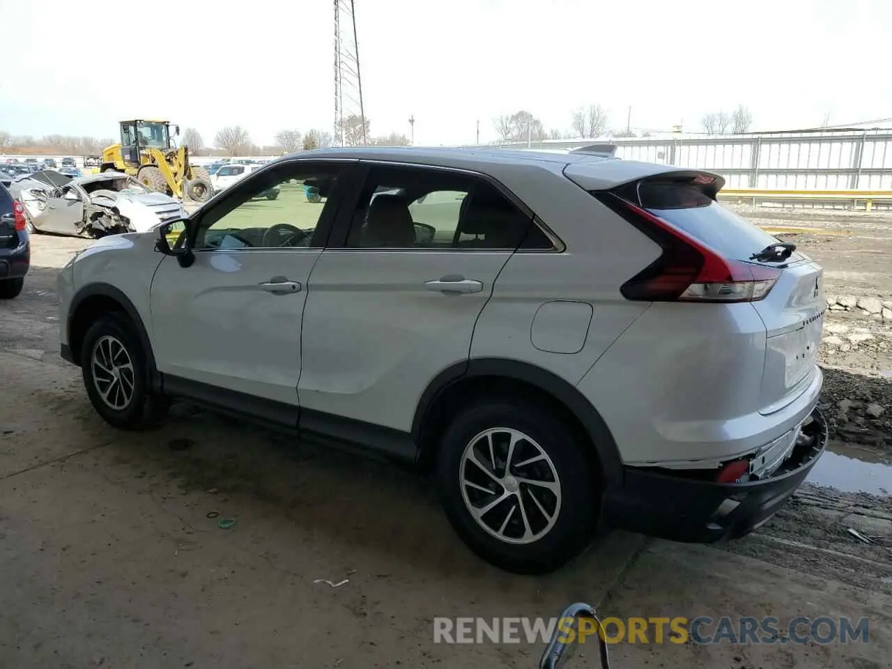 2 fotografías del automóvil dañado JA4ATUAAXNZ059449 MITSUBISHI ECLIPSE 2022