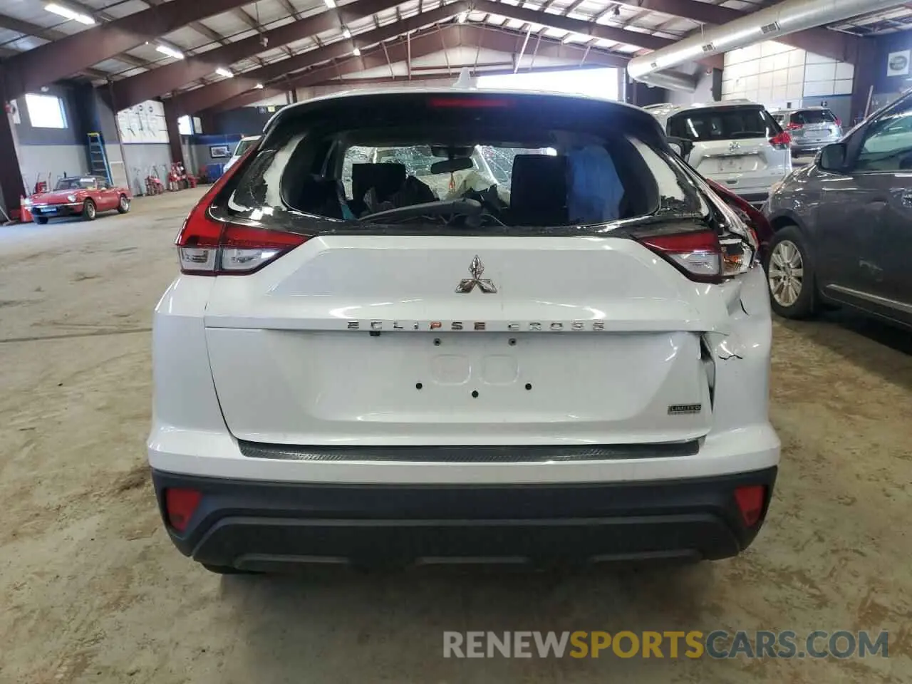 6 fotografías del automóvil dañado JA4ATVAA8NZ014242 MITSUBISHI ECLIPSE 2022
