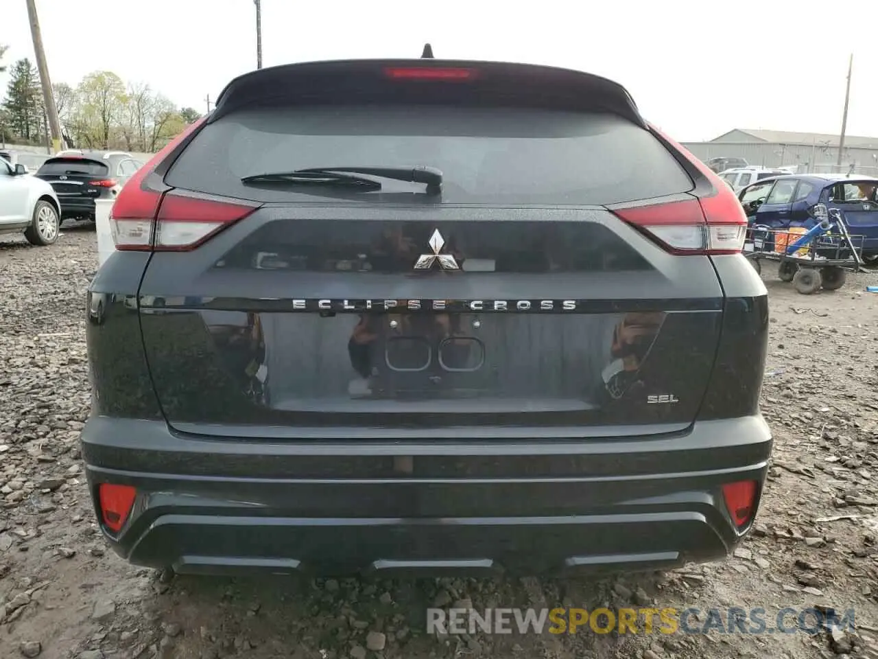 6 fotografías del automóvil dañado JA4ATWAA0NZ068298 MITSUBISHI ECLIPSE 2022