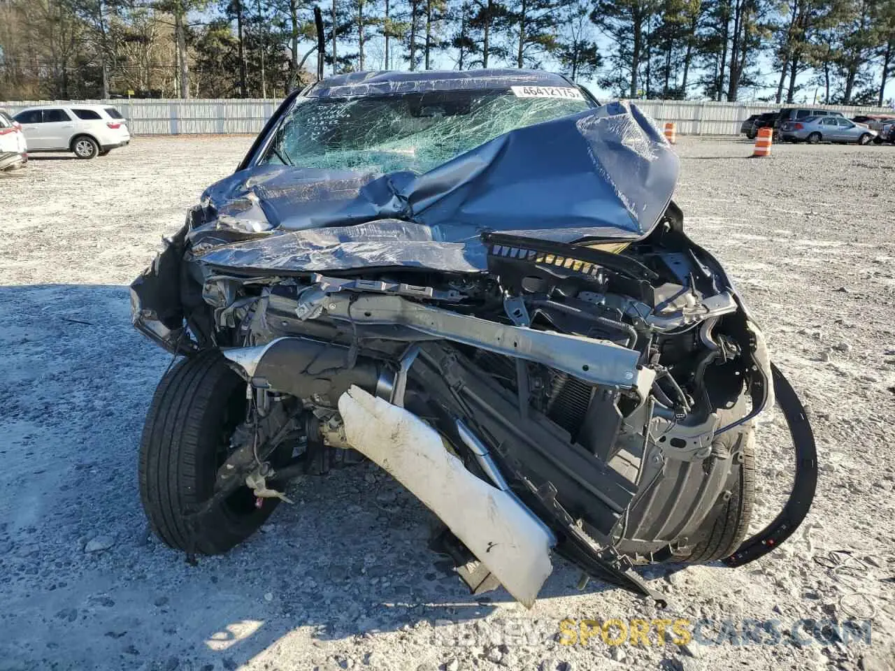 5 fotografías del automóvil dañado JA4ATWAA1NZ054541 MITSUBISHI ECLIPSE 2022