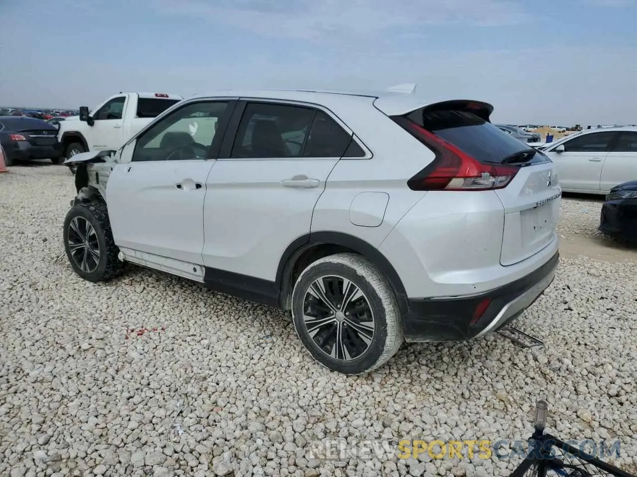 2 fotografías del automóvil dañado JA4ATWAA2NZ045931 MITSUBISHI ECLIPSE 2022