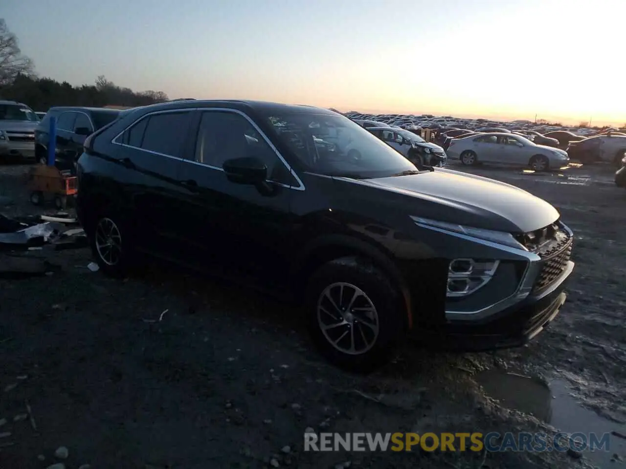 4 fotografías del automóvil dañado JA4ATUAA3PZ049896 MITSUBISHI ECLIPSE 2023