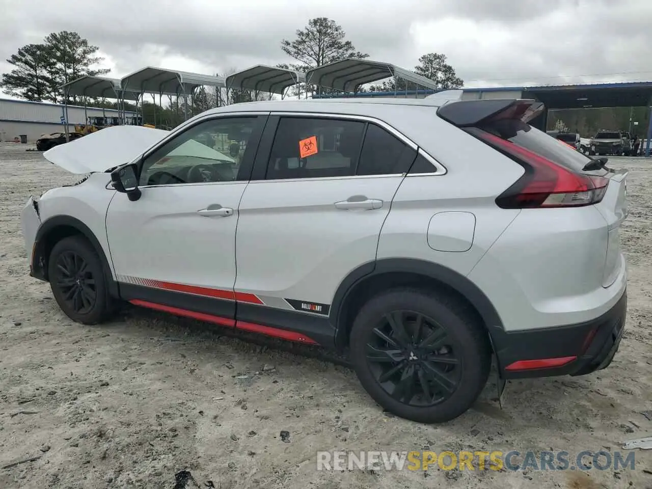 2 fotografías del automóvil dañado JA4ATVAA1PZ037574 MITSUBISHI ECLIPSE 2023
