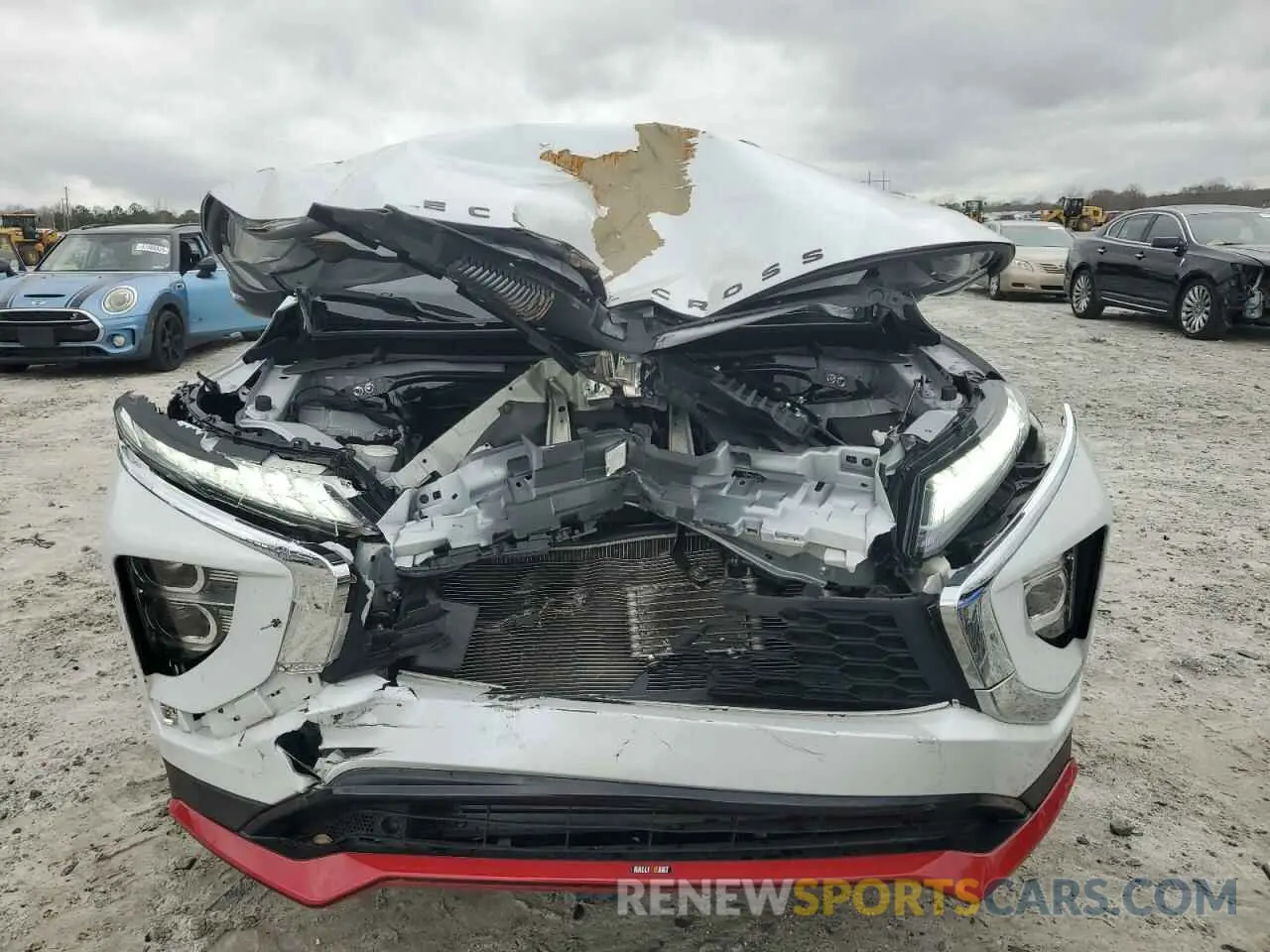 5 fotografías del automóvil dañado JA4ATVAA1PZ037574 MITSUBISHI ECLIPSE 2023