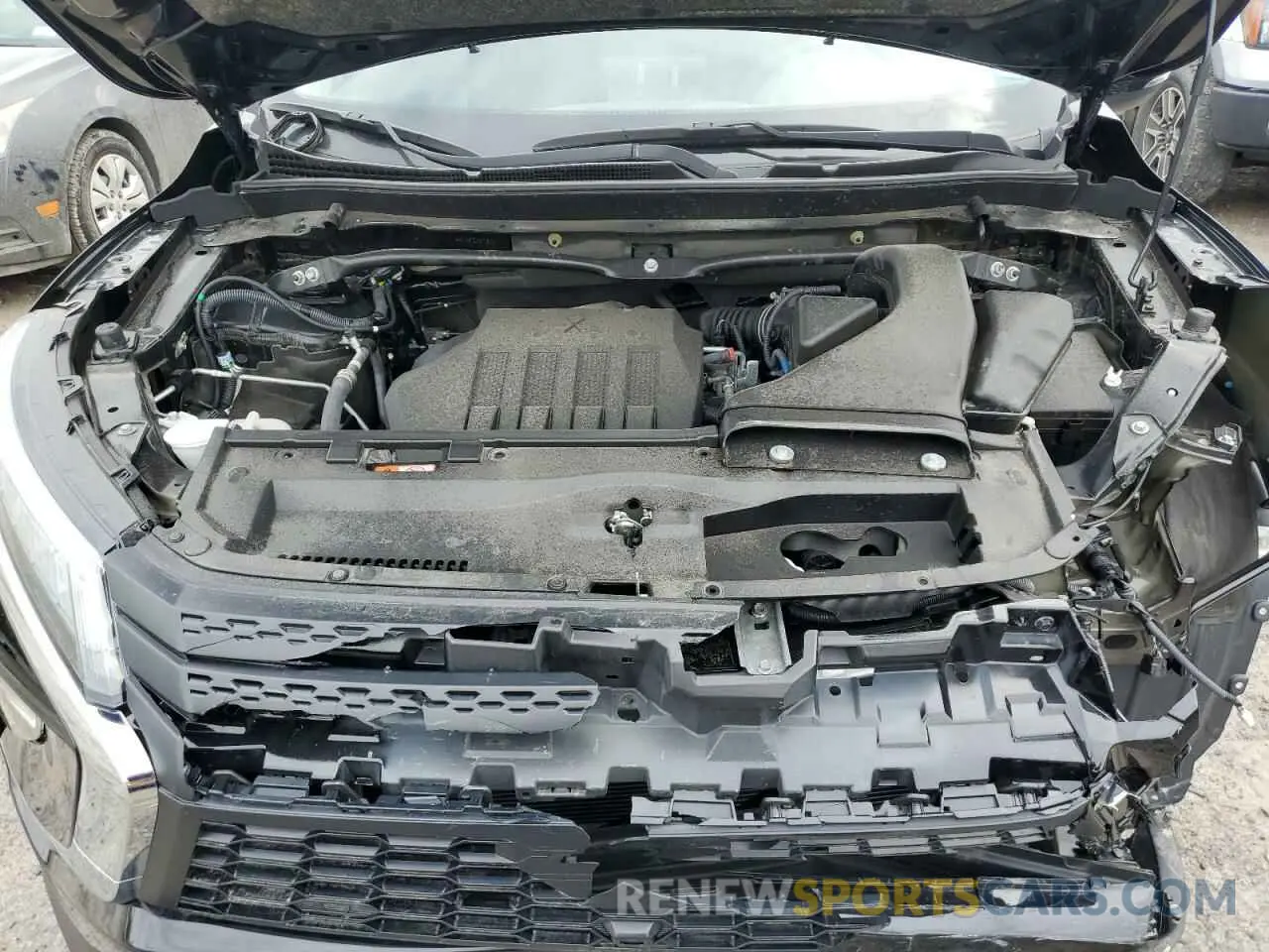 12 fotografías del automóvil dañado JA4ATVAA1PZ052804 MITSUBISHI ECLIPSE 2023