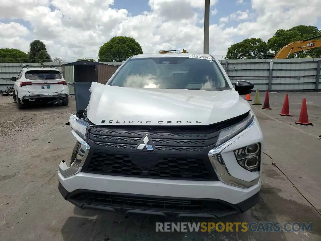 5 fotografías del automóvil dañado JA4ATVAA4PZ003287 MITSUBISHI ECLIPSE 2023