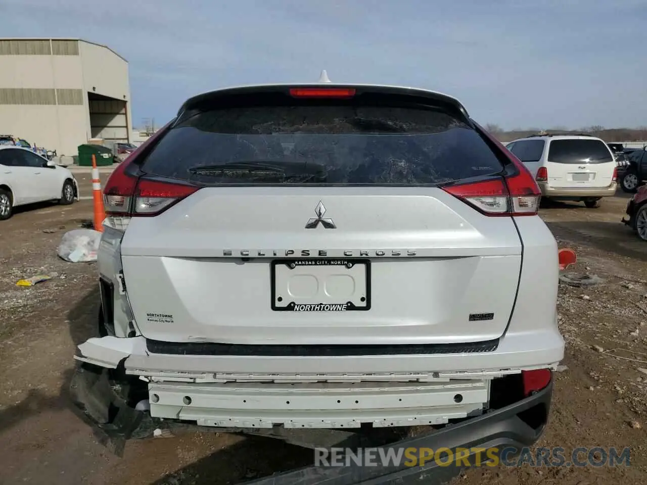 6 fotografías del automóvil dañado JA4ATVAA6PZ003386 MITSUBISHI ECLIPSE 2023