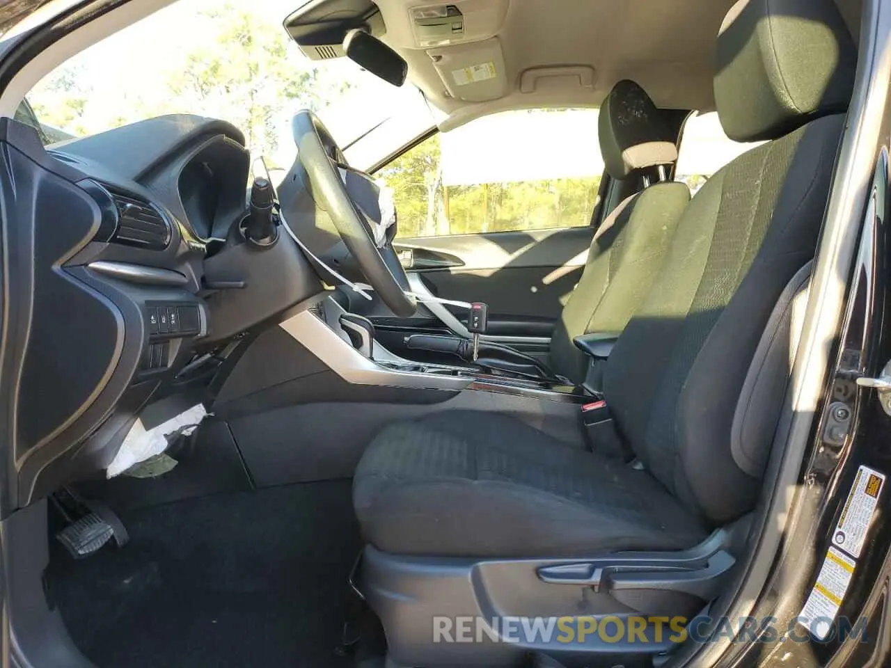 7 fotografías del automóvil dañado JA4ATVAA7PZ006698 MITSUBISHI ECLIPSE 2023