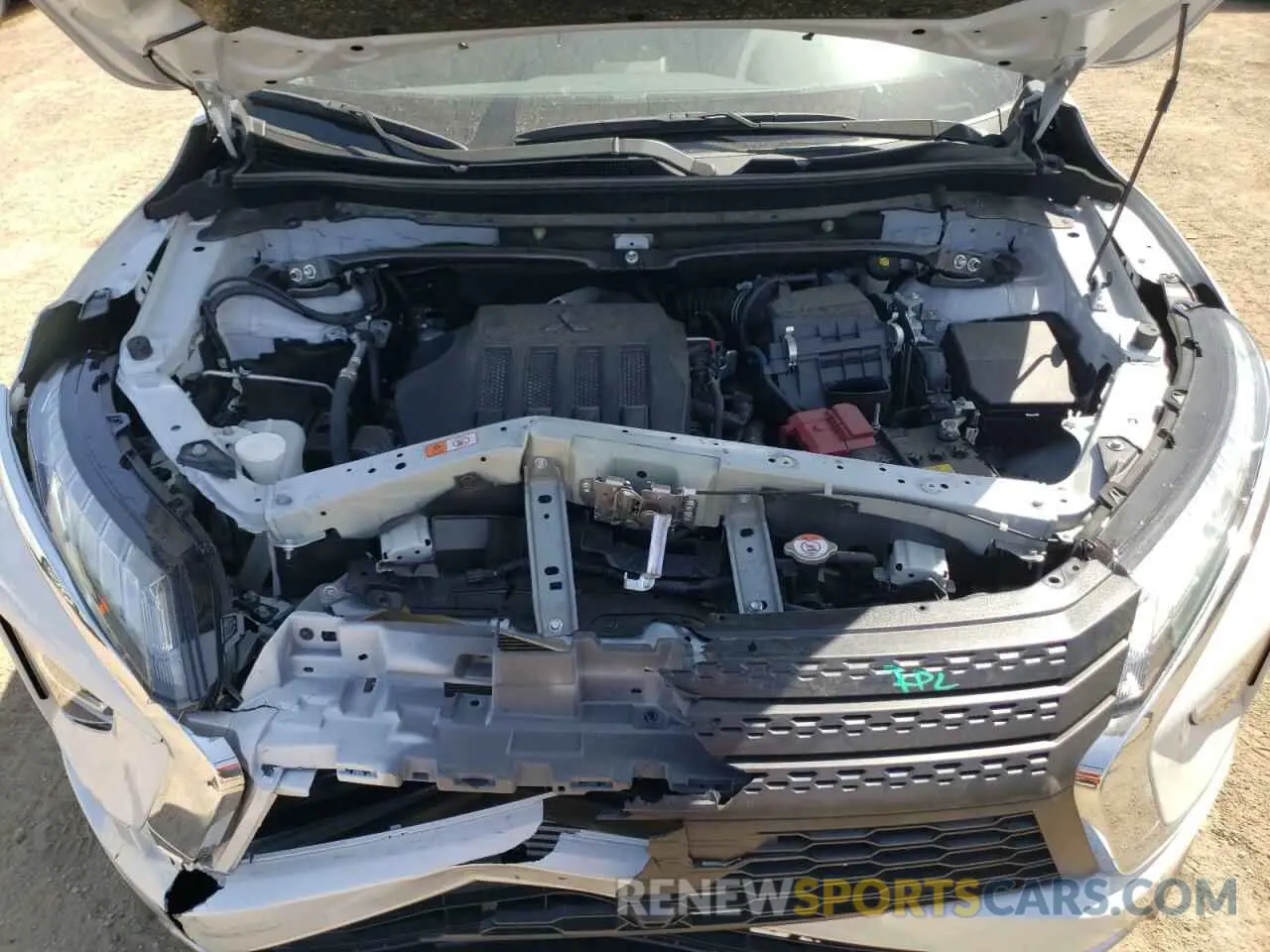 11 fotografías del automóvil dañado JA4ATWAA1PZ000496 MITSUBISHI ECLIPSE 2023