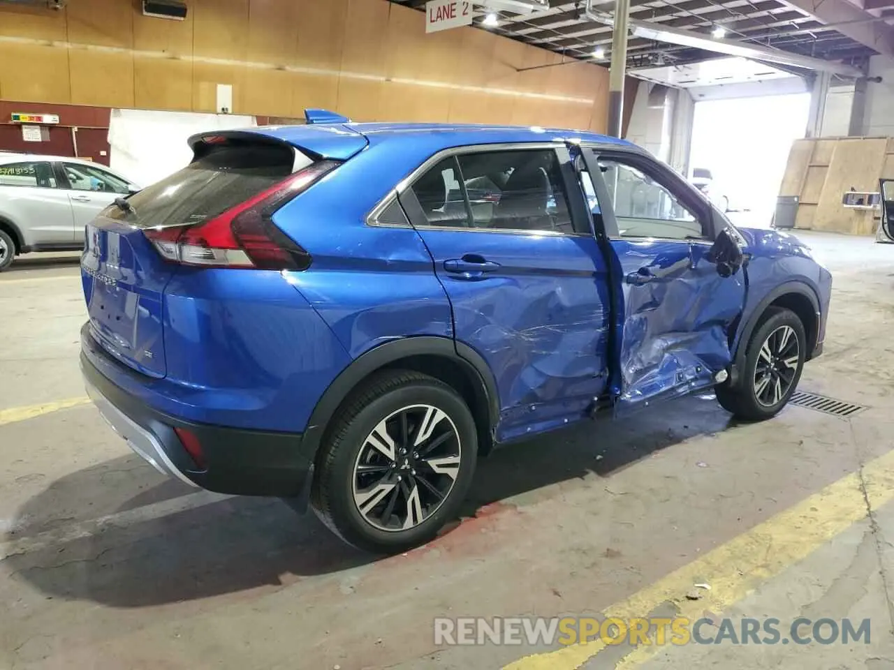 3 fotografías del automóvil dañado JA4ATWAA4PZ004171 MITSUBISHI ECLIPSE 2023