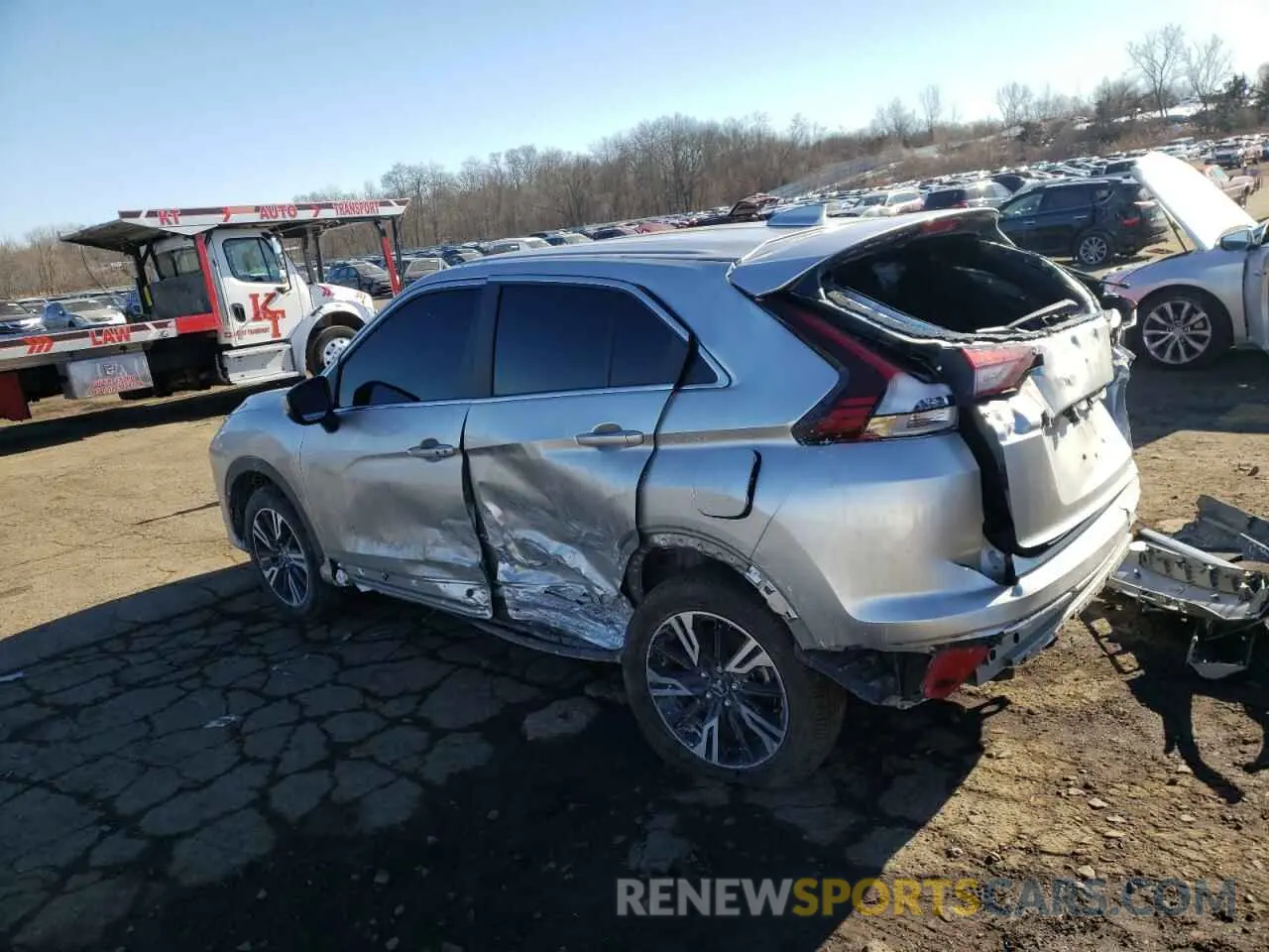 2 fotografías del automóvil dañado JA4ATWAA4PZ029233 MITSUBISHI ECLIPSE 2023