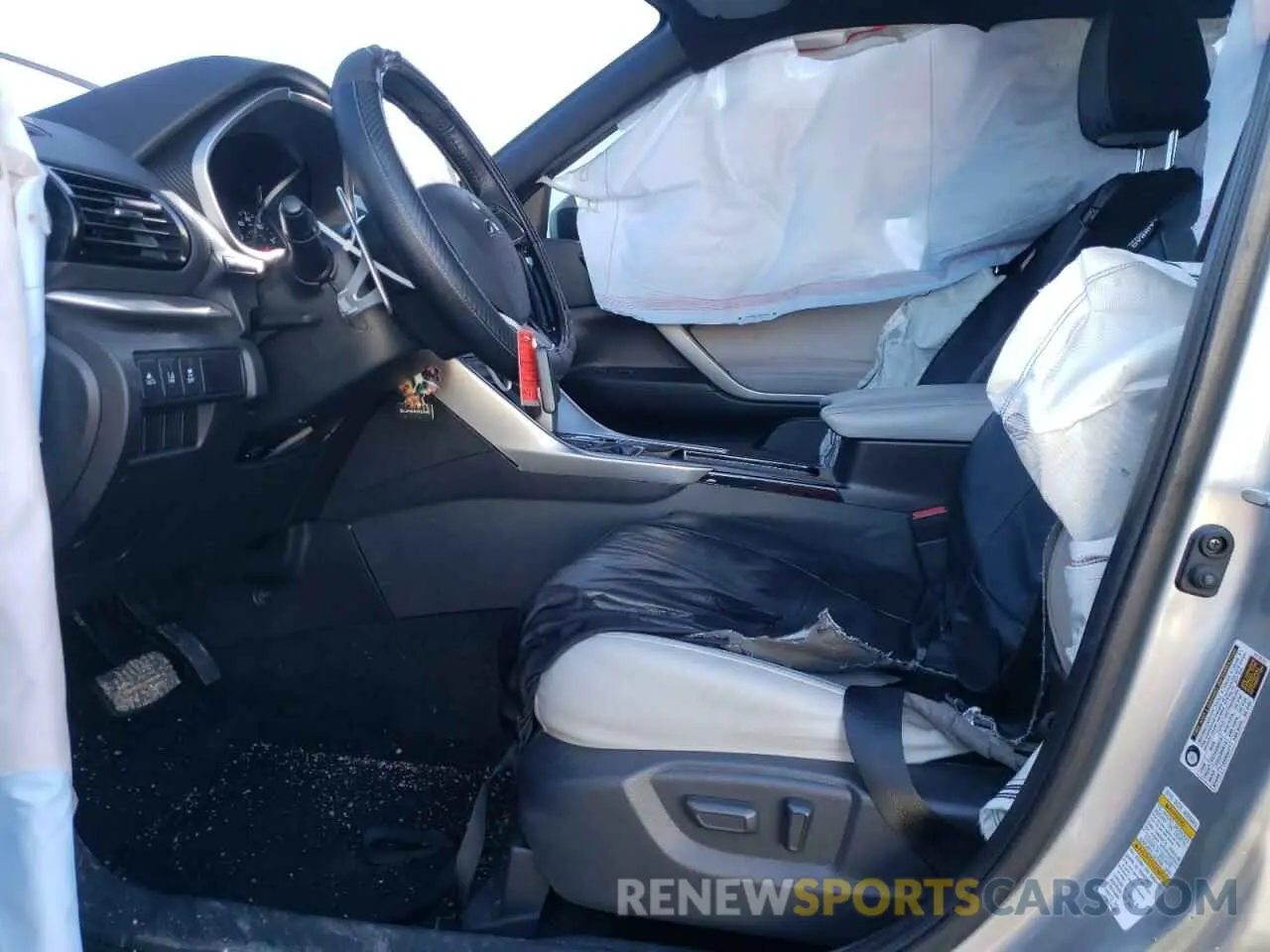 7 fotografías del automóvil dañado JA4ATWAA4PZ029233 MITSUBISHI ECLIPSE 2023