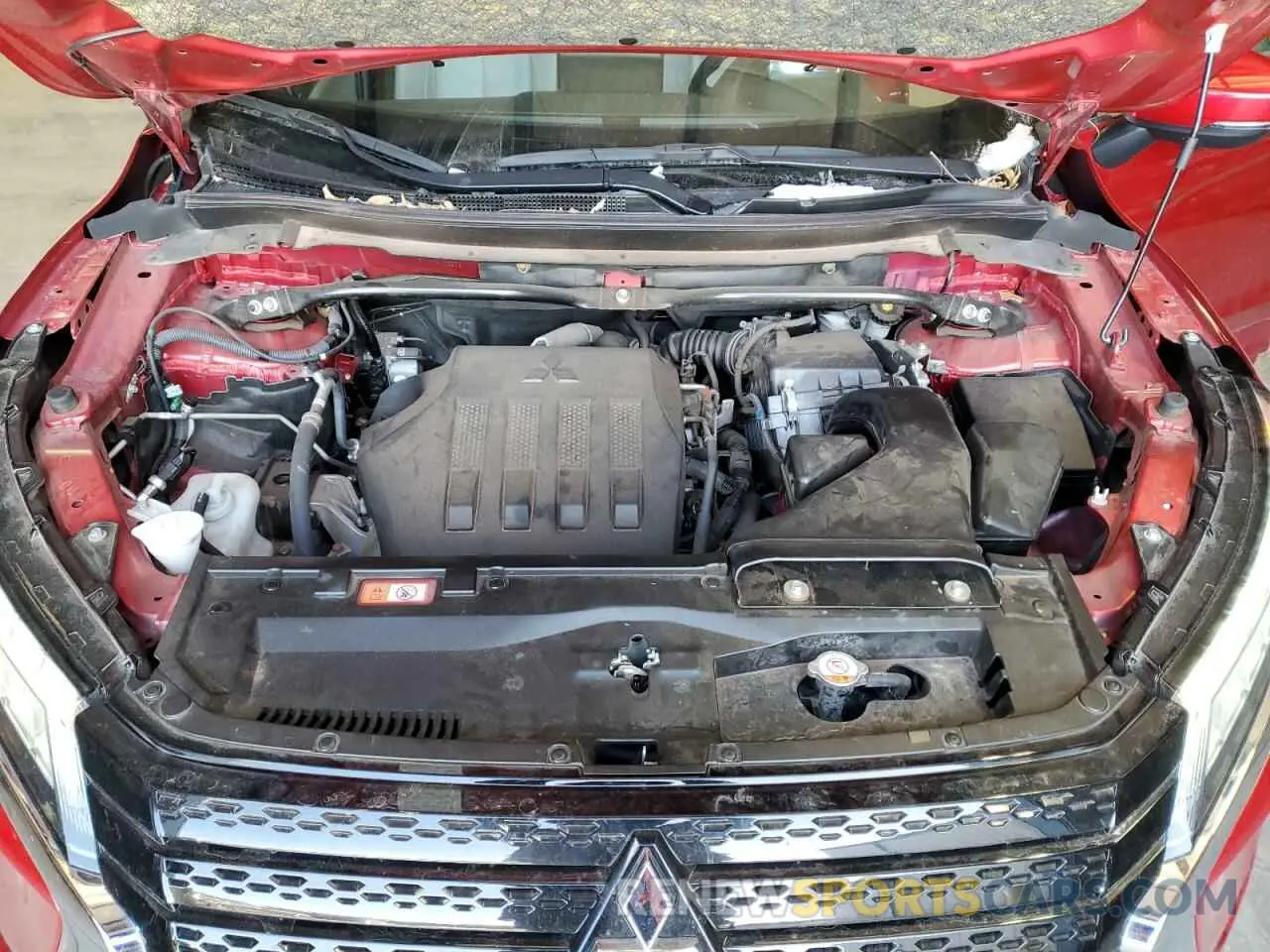 12 fotografías del automóvil dañado JA4ATWAA5PZ042573 MITSUBISHI ECLIPSE 2023