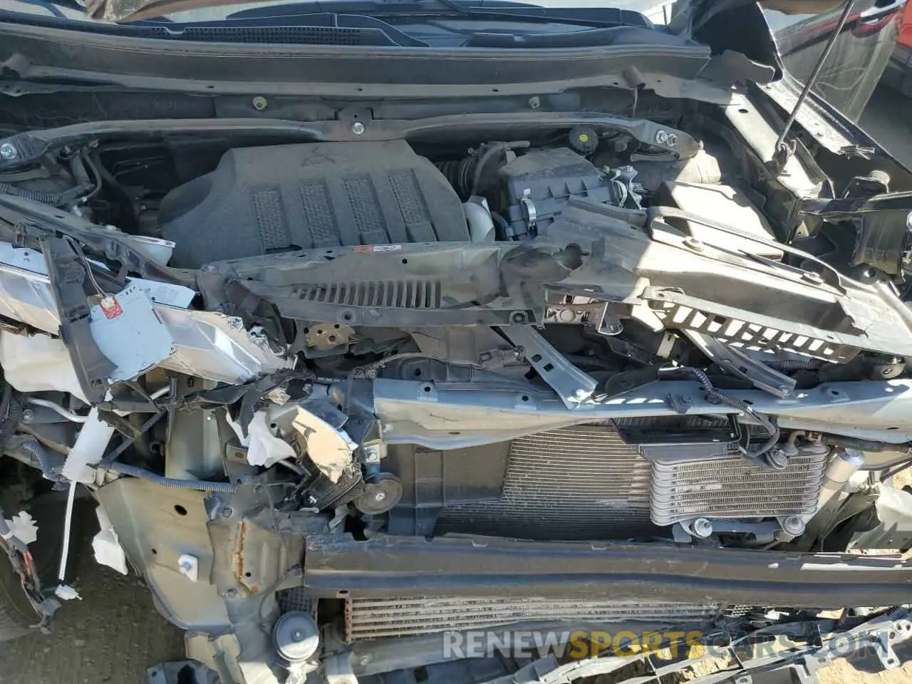 12 fotografías del automóvil dañado JA4ATWAA7PZ005492 MITSUBISHI ECLIPSE 2023