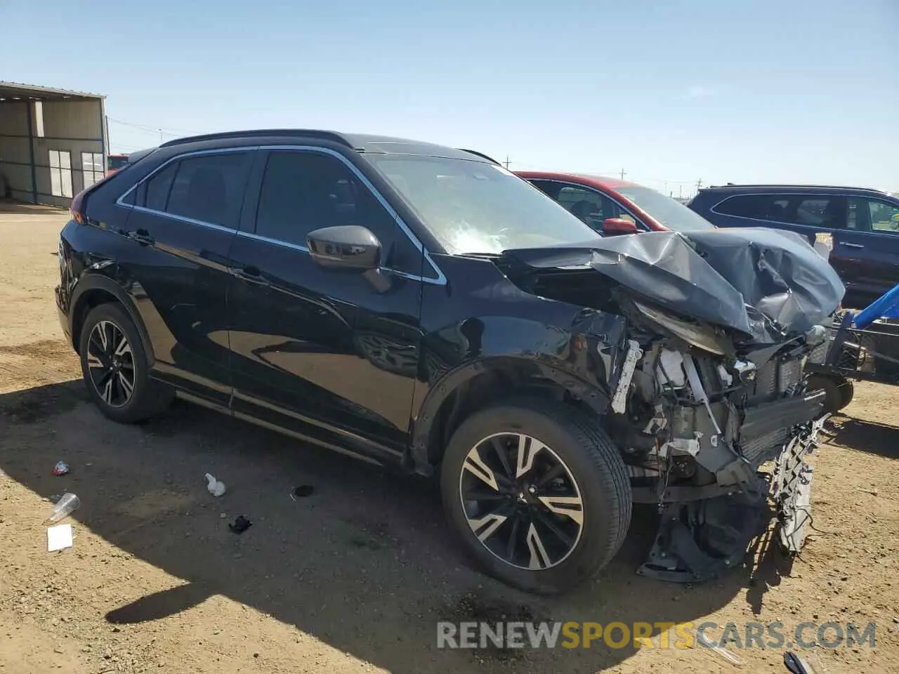 4 fotografías del automóvil dañado JA4ATWAA7PZ005492 MITSUBISHI ECLIPSE 2023