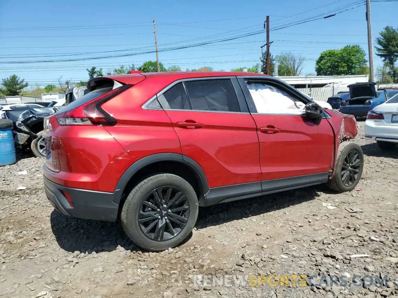 3 fotografías del automóvil dañado JA4ATVAA0RZ077969 MITSUBISHI ECLIPSE 2024