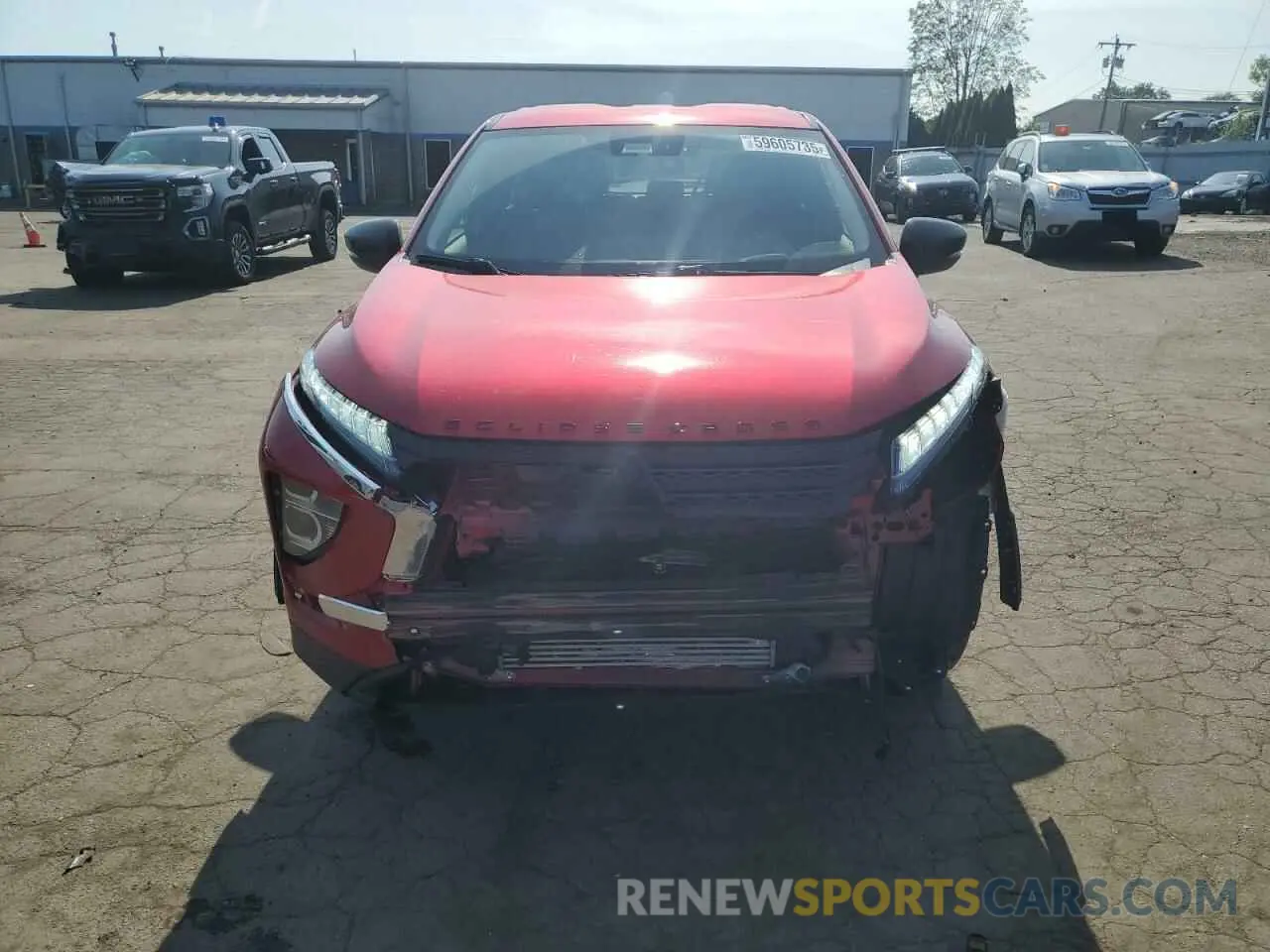 5 fotografías del automóvil dañado JA4ATVAAXRZ016922 MITSUBISHI ECLIPSE 2024