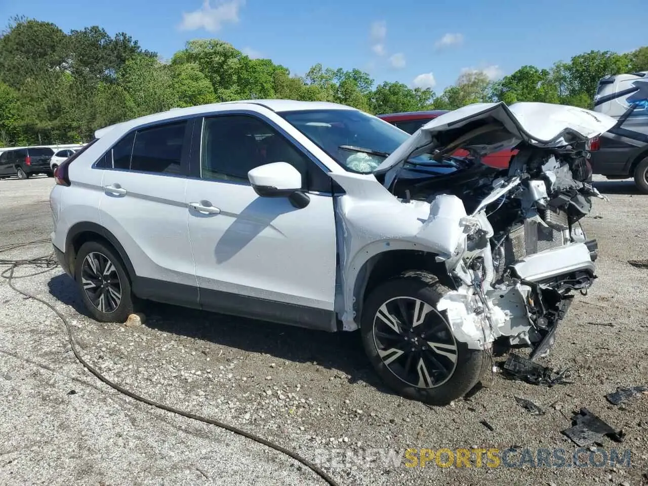 4 fotografías del automóvil dañado JA4ATWAA6RZ017555 MITSUBISHI ECLIPSE 2024