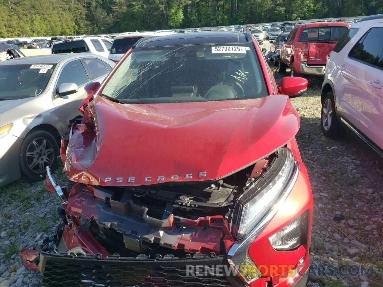 5 fotografías del automóvil dañado JA4ATWAA6RZ041287 MITSUBISHI ECLIPSE 2024