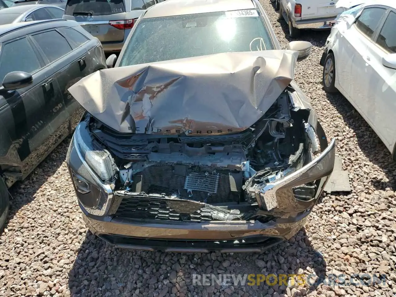 5 fotografías del automóvil dañado JA4ATWAA8RZ001261 MITSUBISHI ECLIPSE 2024