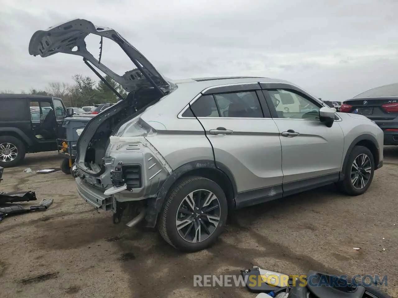 3 fotografías del automóvil dañado JA4ATWAA8RZ036849 MITSUBISHI ECLIPSE 2024