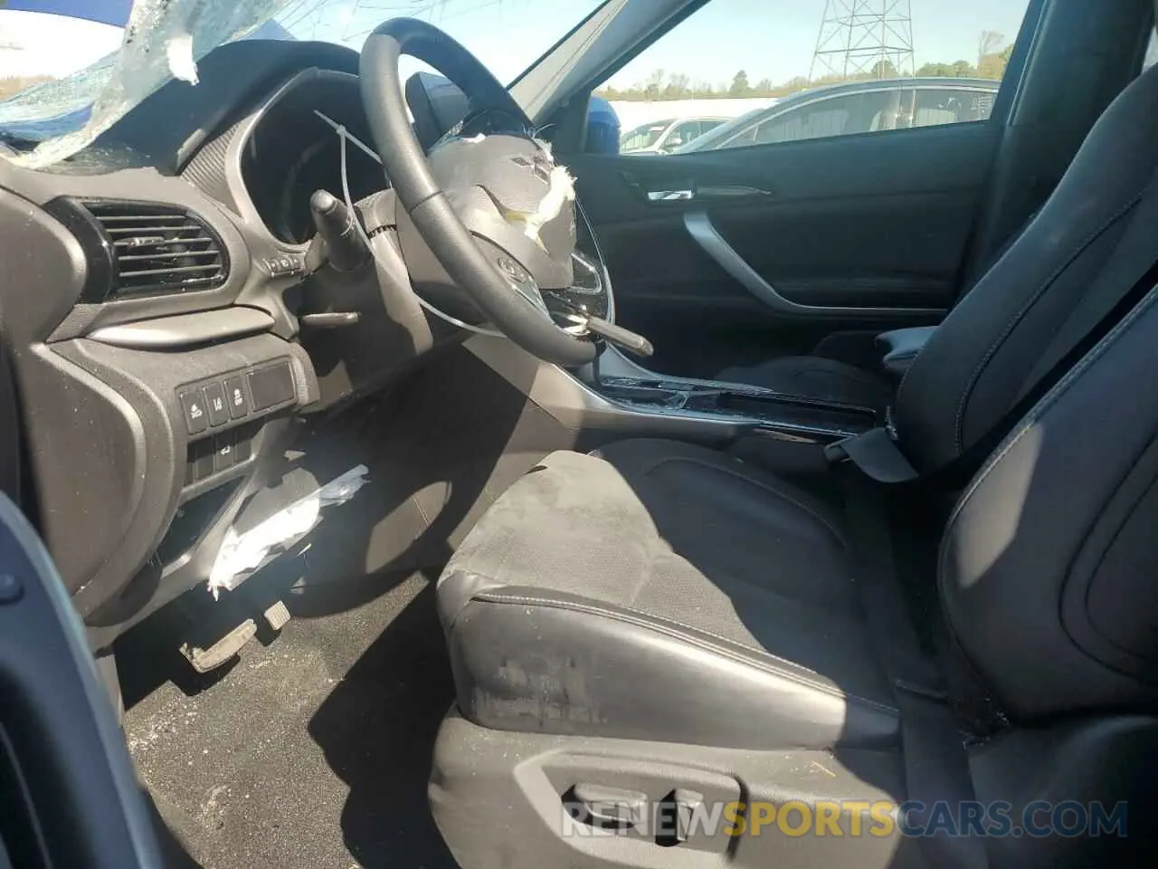 7 fotografías del automóvil dañado JA4ATWAAXRZ043611 MITSUBISHI ECLIPSE 2024