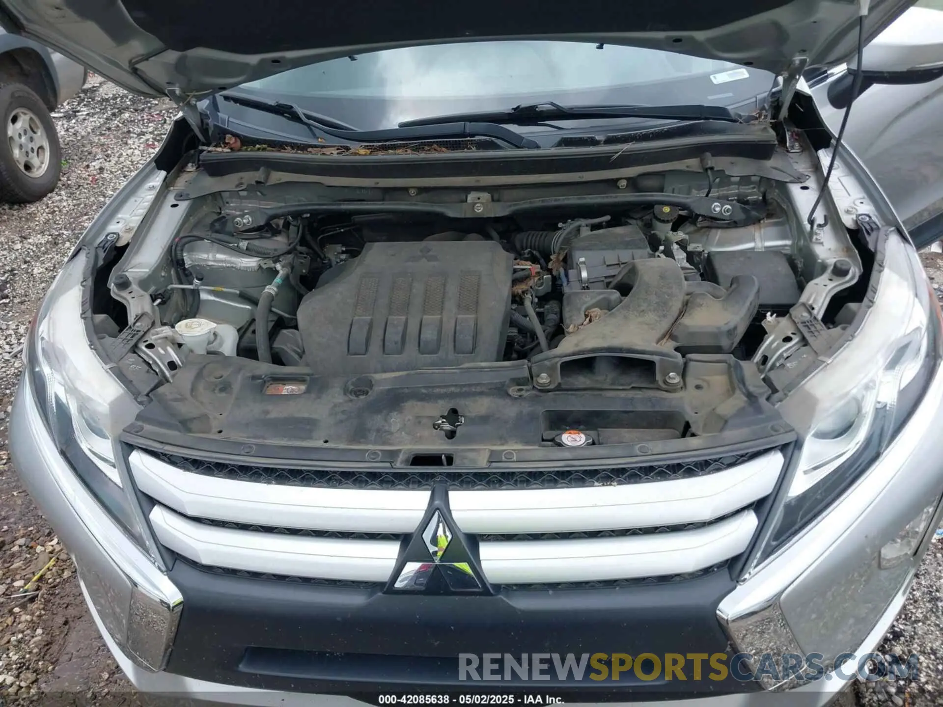 10 fotografías del automóvil dañado JA4AS3AA0KZ035959 MITSUBISHI ECLIPSE CROSS 2019