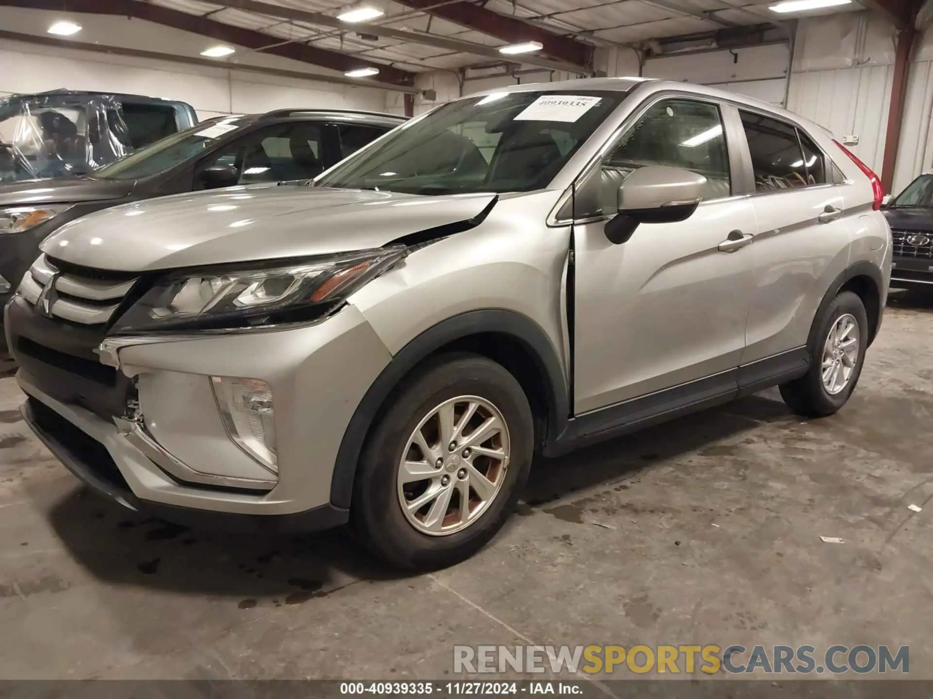 2 fotografías del automóvil dañado JA4AS3AA4KZ040260 MITSUBISHI ECLIPSE CROSS 2019