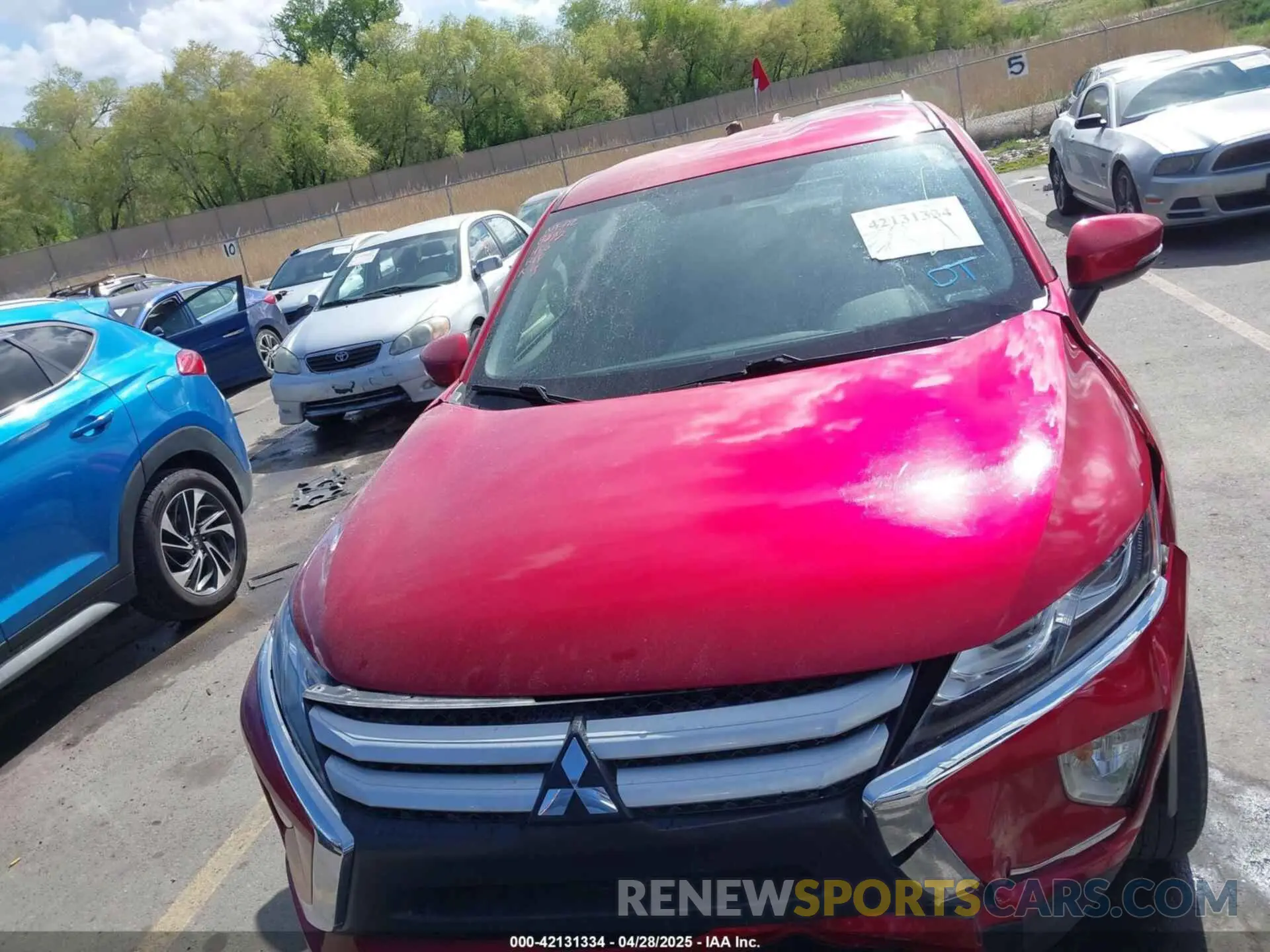 12 fotografías del automóvil dañado JA4AS3AA7KZ039698 MITSUBISHI ECLIPSE CROSS 2019