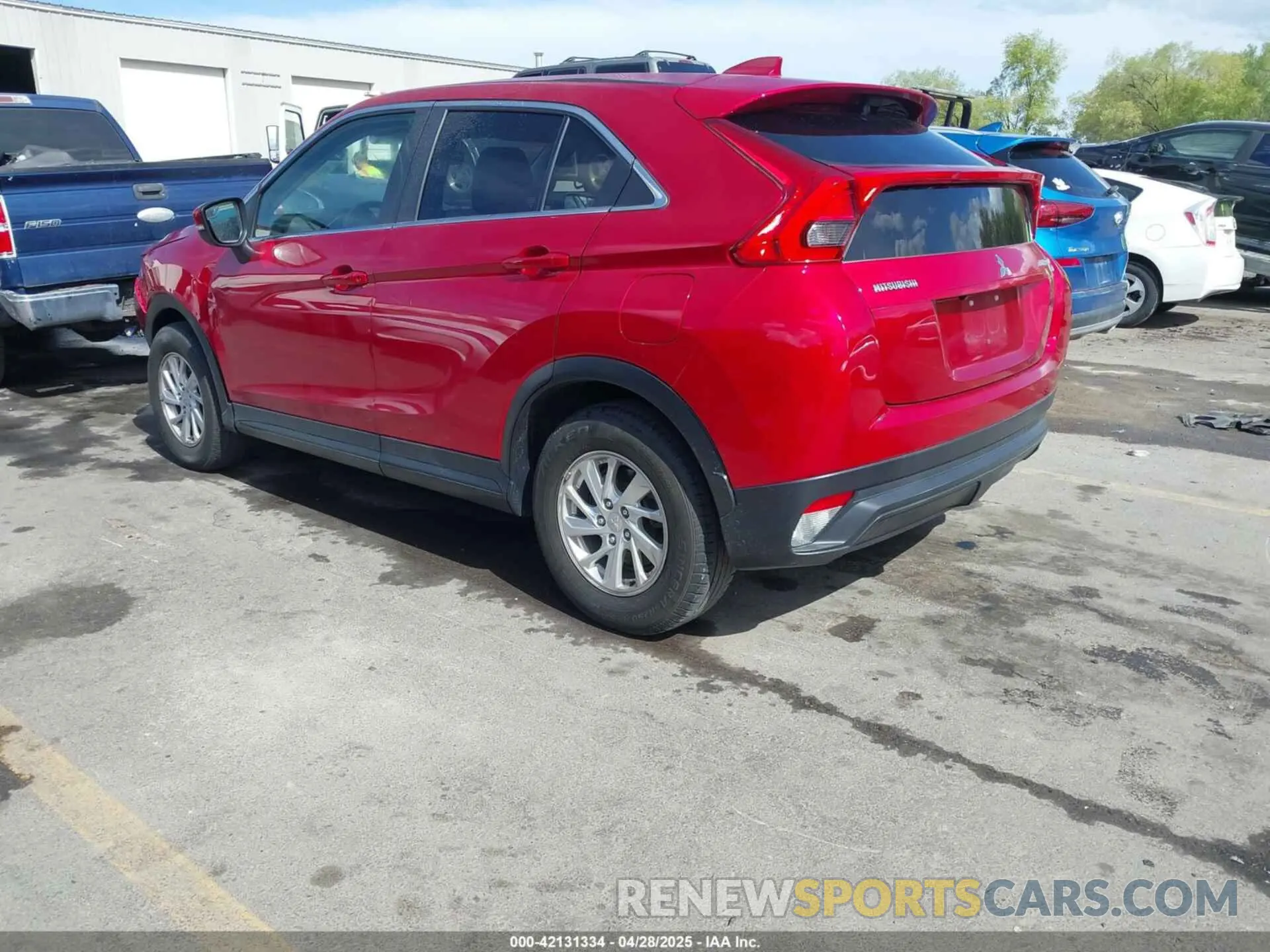 3 fotografías del automóvil dañado JA4AS3AA7KZ039698 MITSUBISHI ECLIPSE CROSS 2019