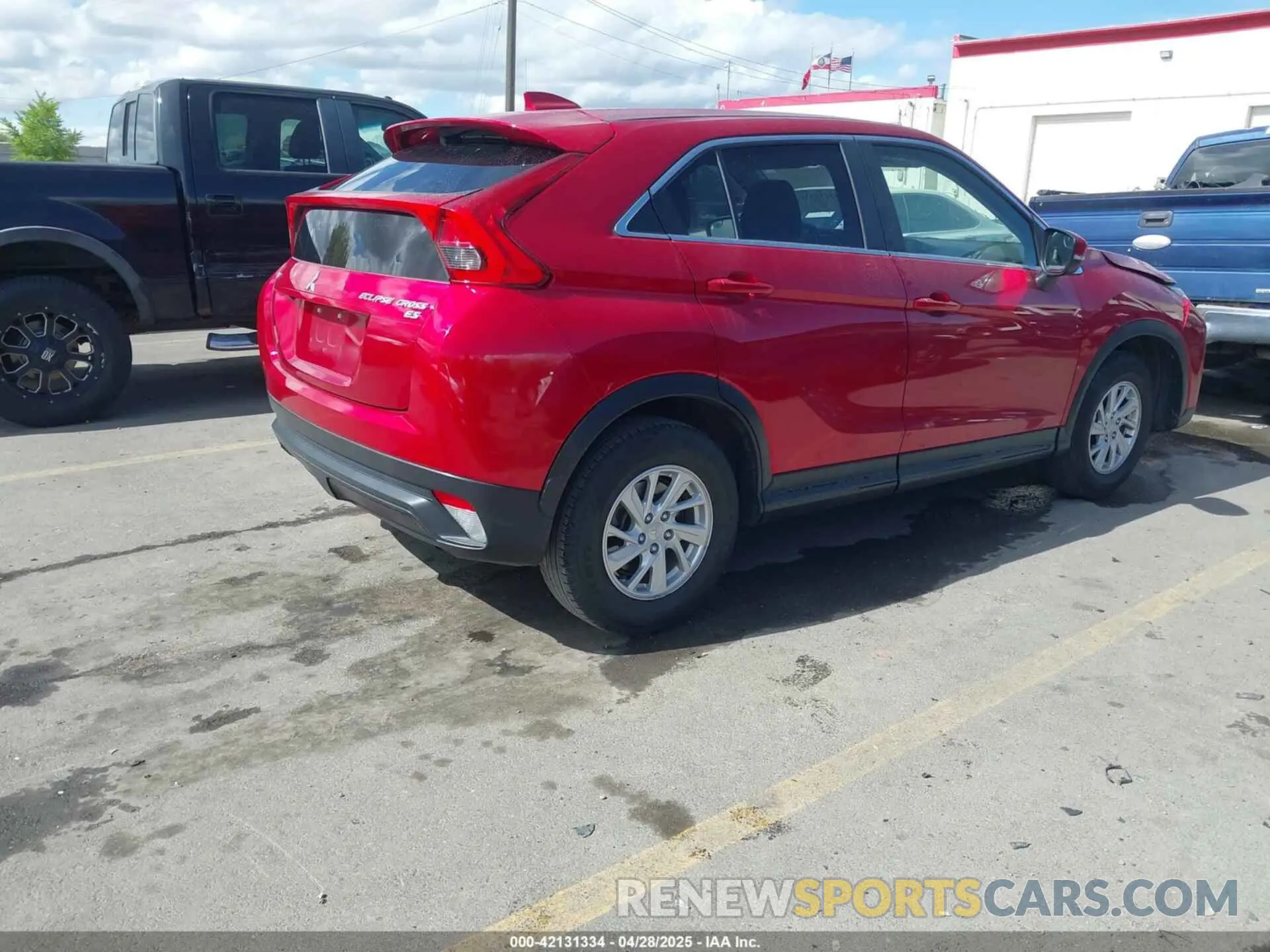 4 fotografías del automóvil dañado JA4AS3AA7KZ039698 MITSUBISHI ECLIPSE CROSS 2019