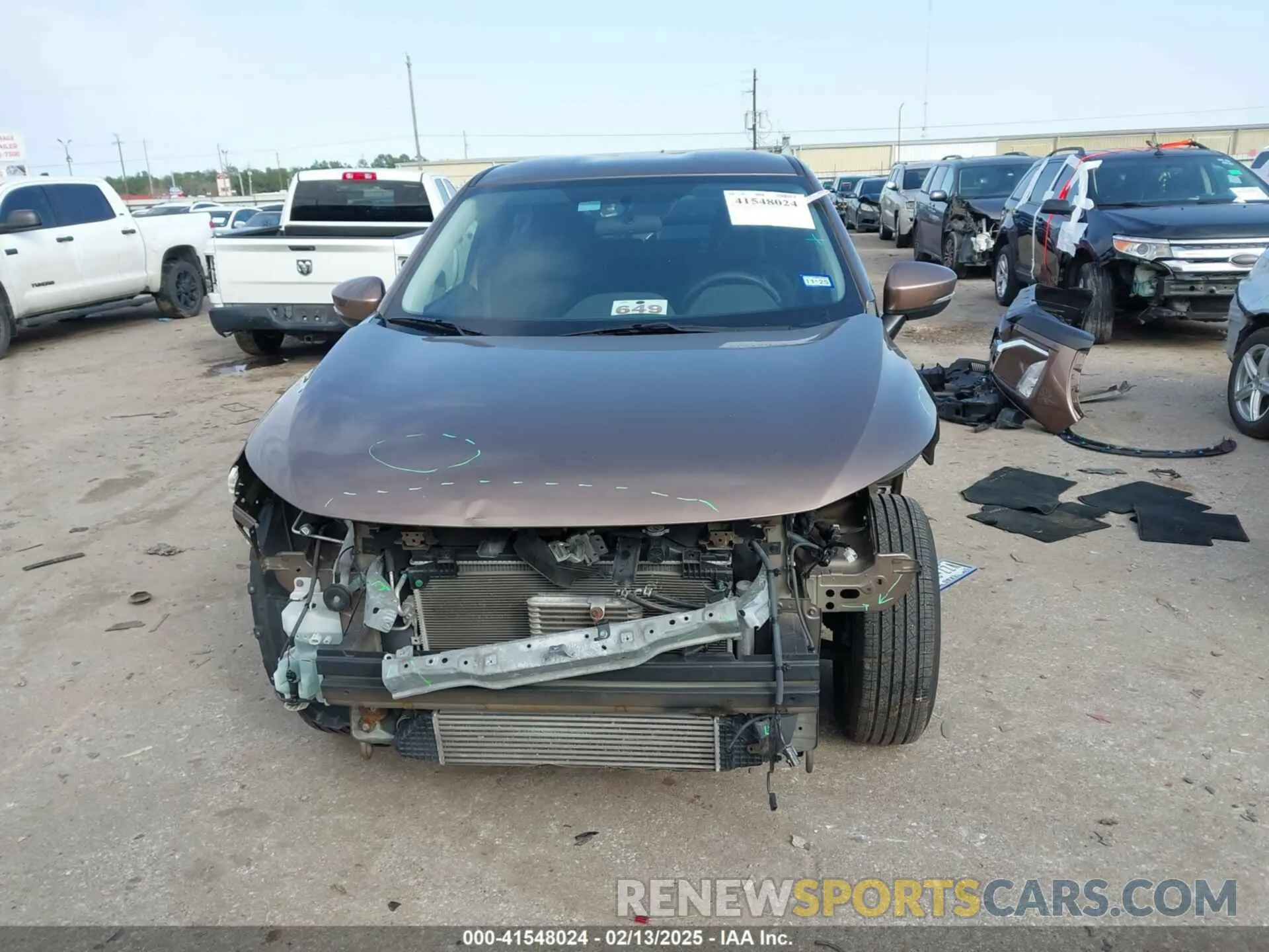 13 fotografías del automóvil dañado JA4AT3AA0KZ003039 MITSUBISHI ECLIPSE CROSS 2019