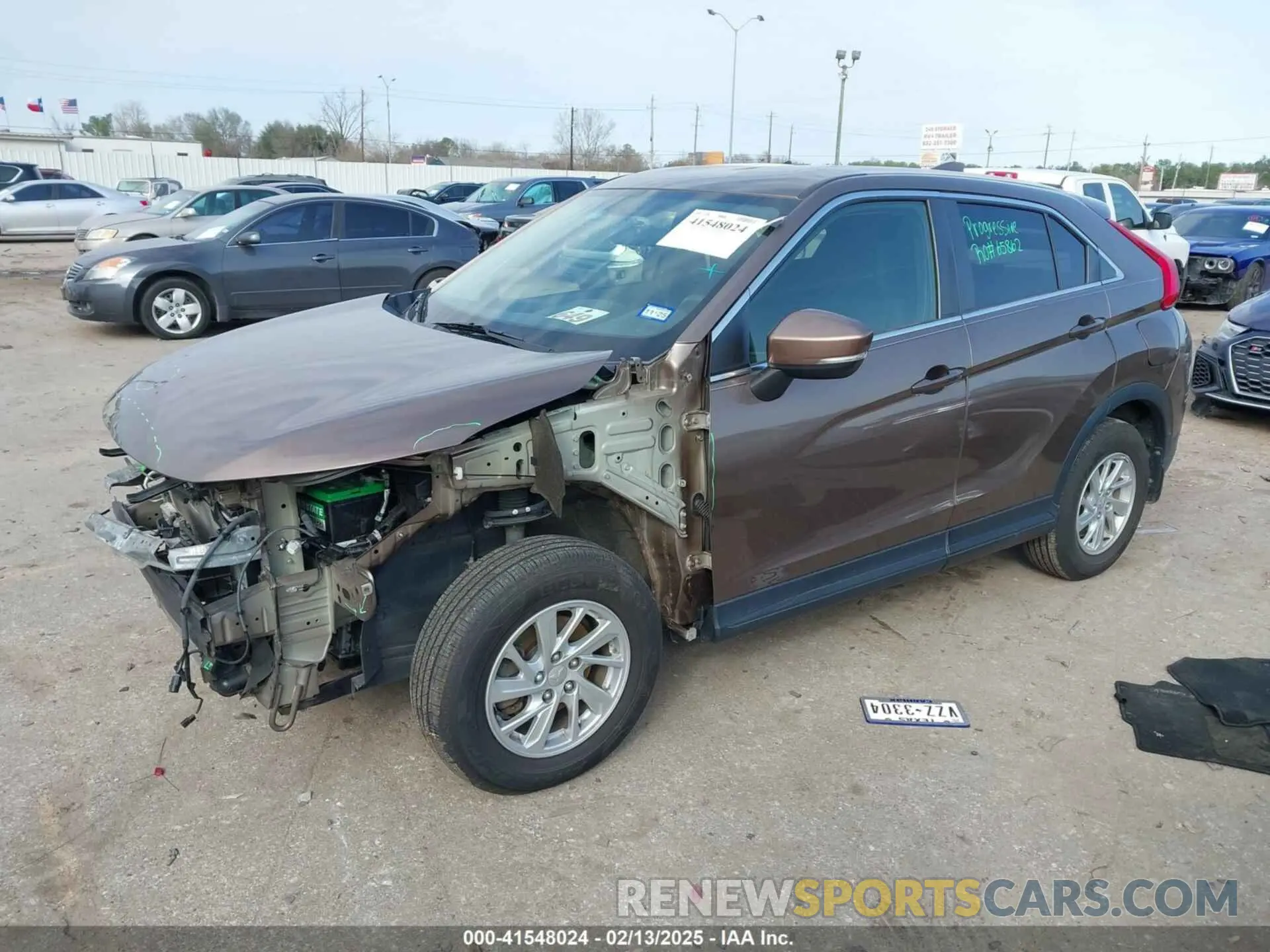 2 fotografías del automóvil dañado JA4AT3AA0KZ003039 MITSUBISHI ECLIPSE CROSS 2019