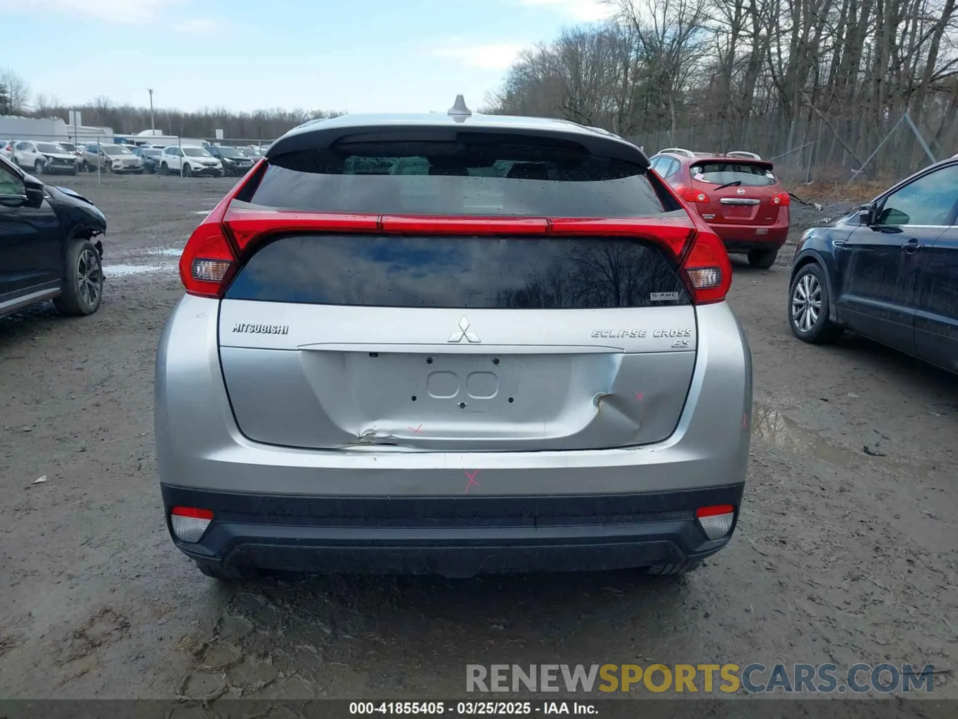 16 fotografías del automóvil dañado JA4AT3AA0KZ034193 MITSUBISHI ECLIPSE CROSS 2019