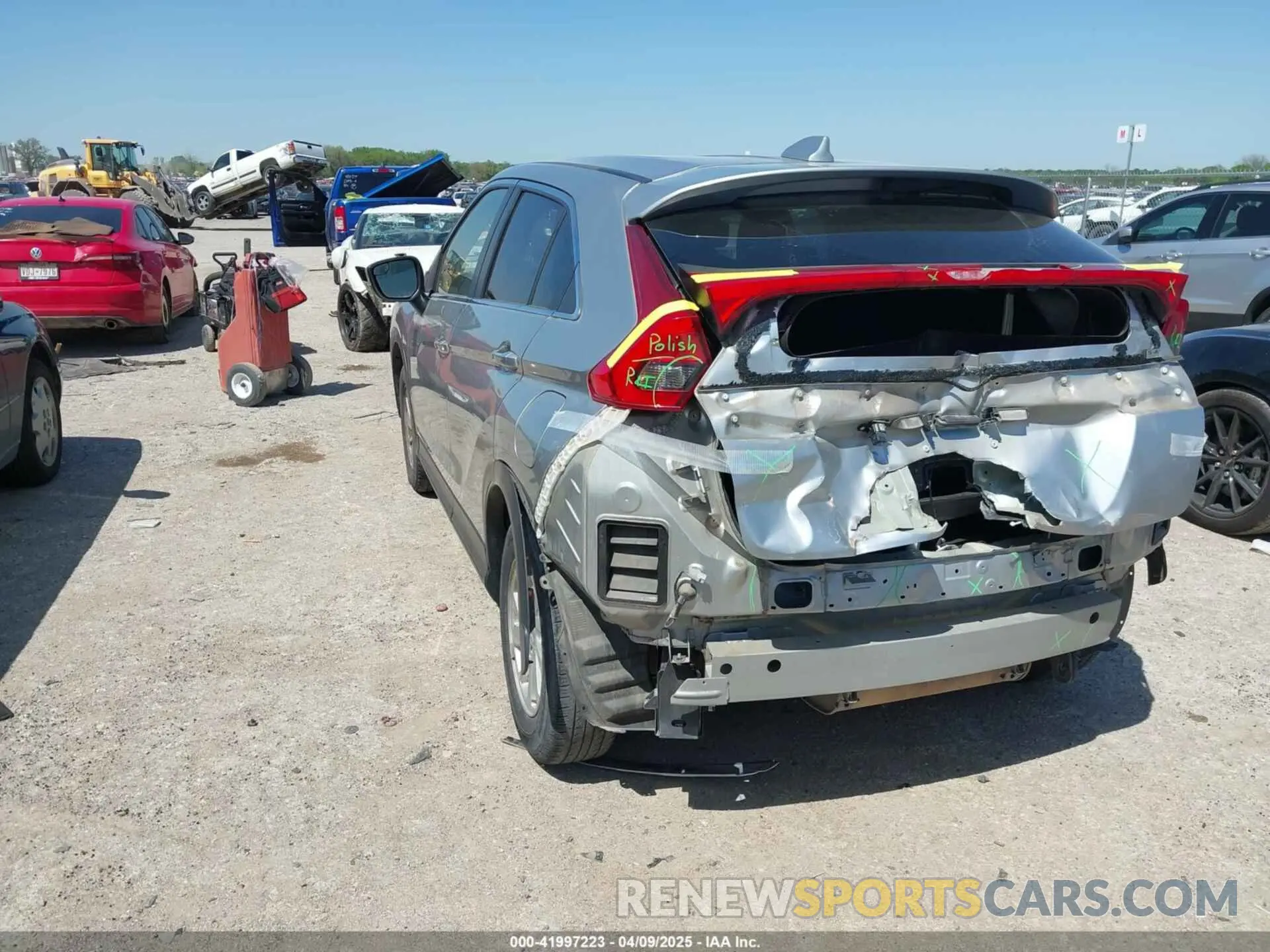 3 fotografías del automóvil dañado JA4AT3AA1KZ031125 MITSUBISHI ECLIPSE CROSS 2019