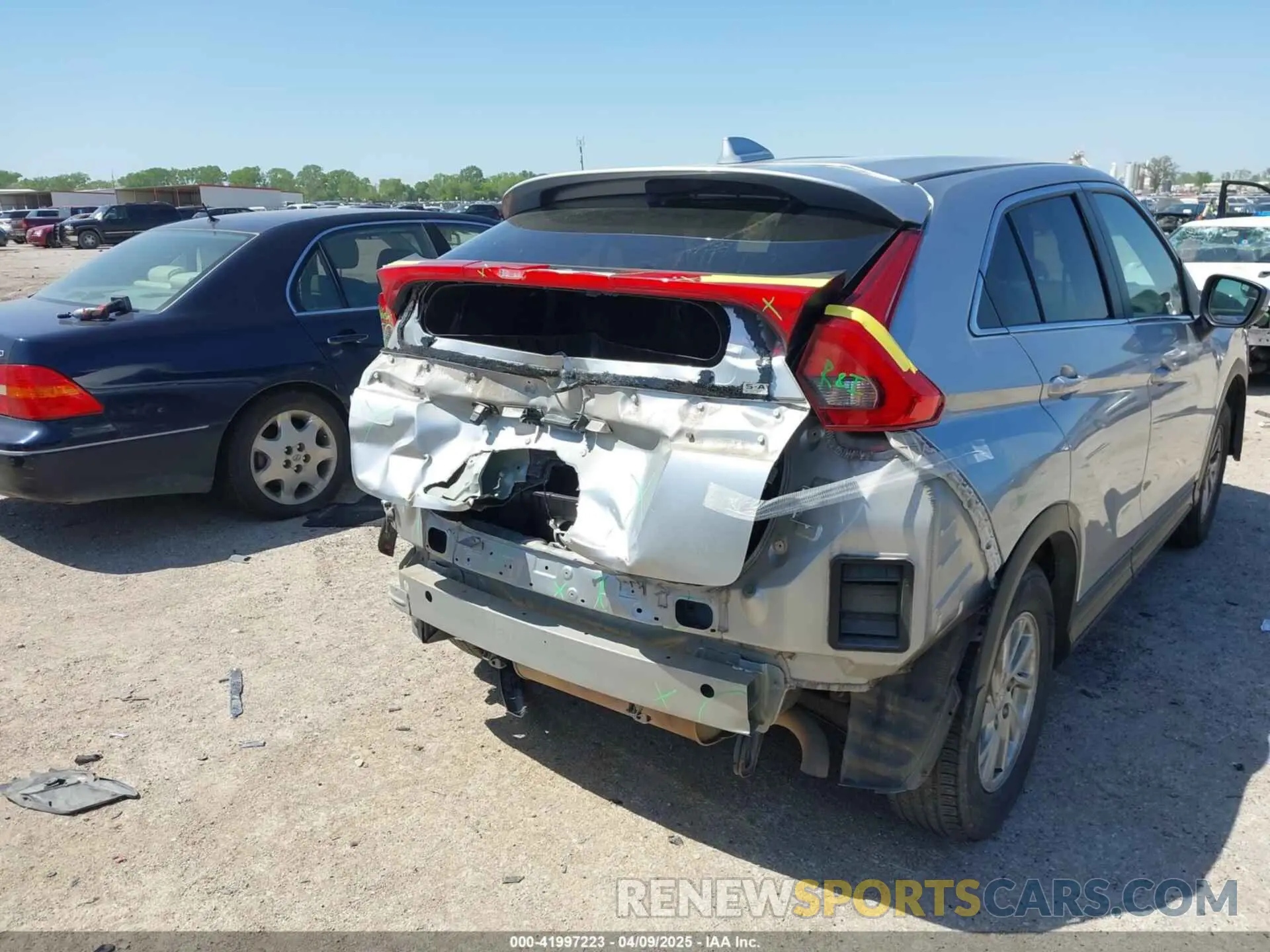 6 fotografías del automóvil dañado JA4AT3AA1KZ031125 MITSUBISHI ECLIPSE CROSS 2019