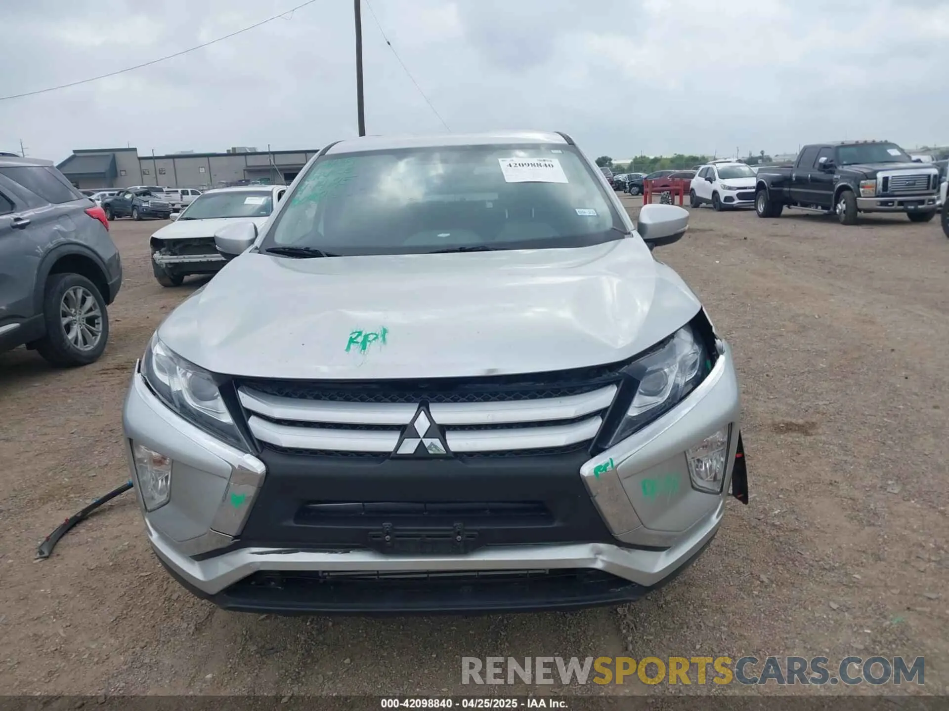 12 fotografías del automóvil dañado JA4AT3AA1KZ033005 MITSUBISHI ECLIPSE CROSS 2019