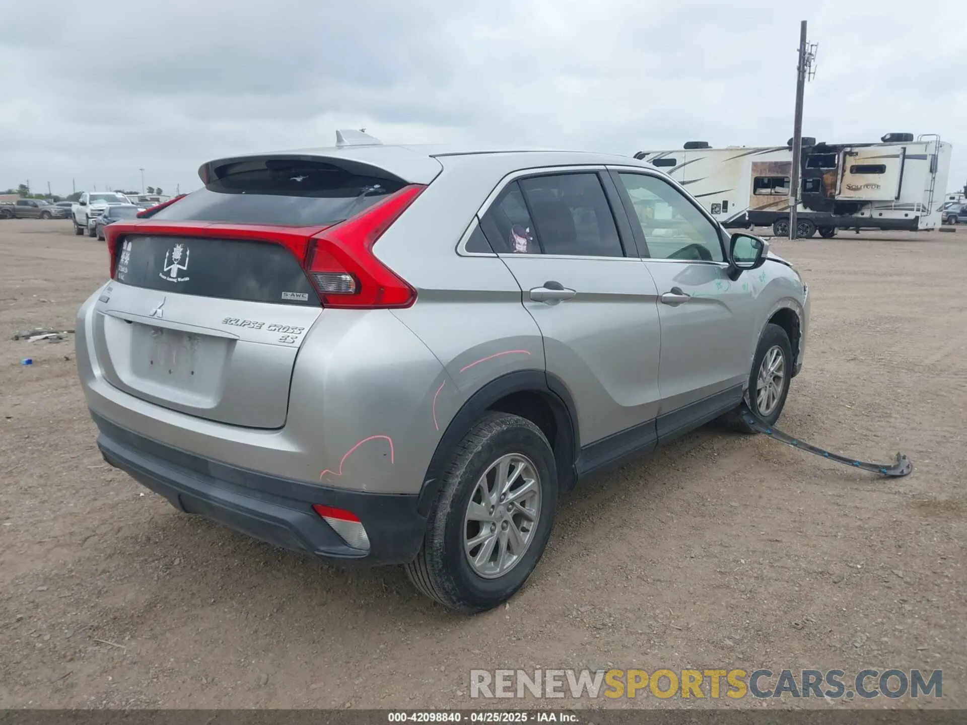 4 fotografías del automóvil dañado JA4AT3AA1KZ033005 MITSUBISHI ECLIPSE CROSS 2019