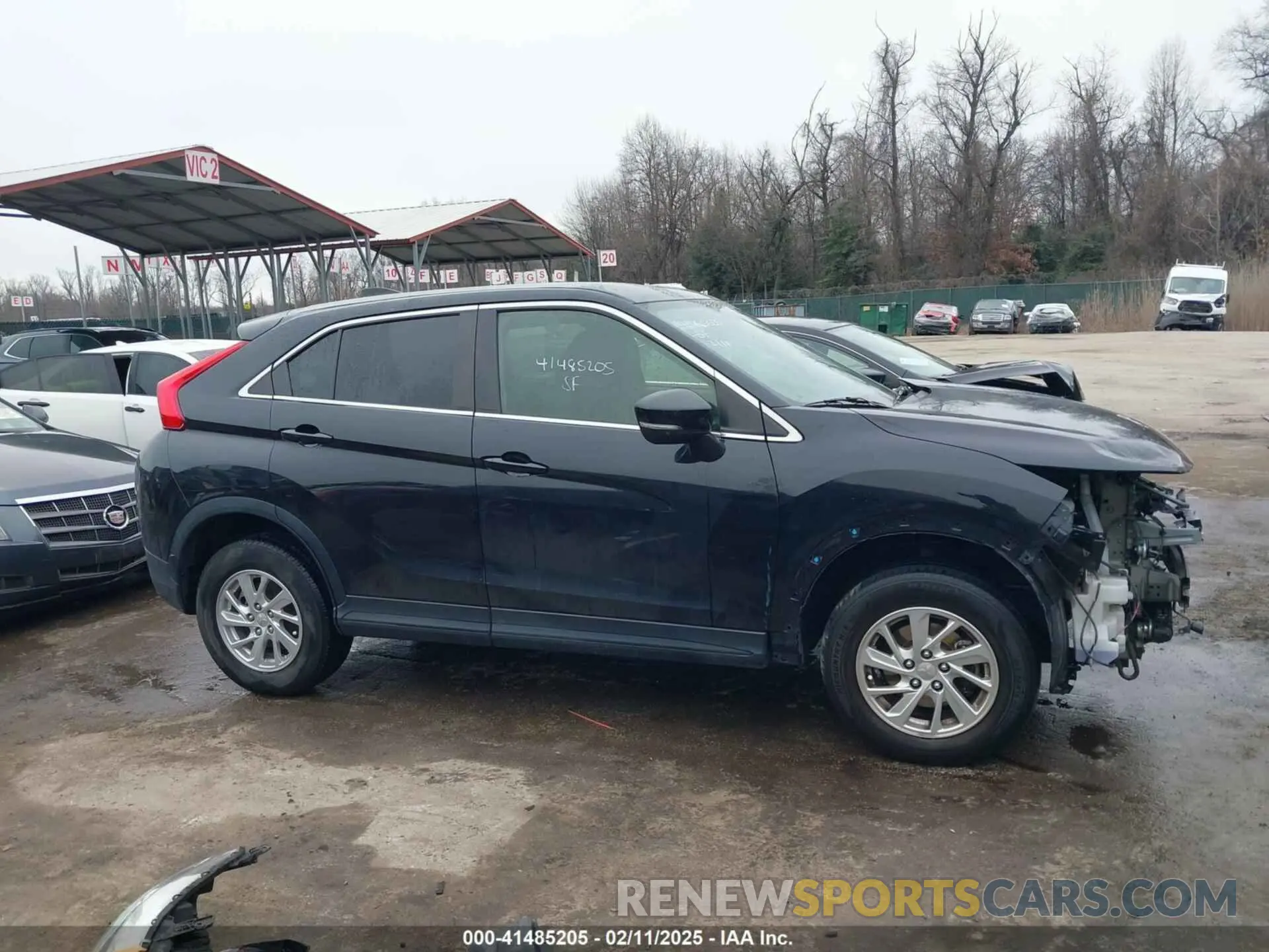 14 fotografías del automóvil dañado JA4AT3AA1KZ049575 MITSUBISHI ECLIPSE CROSS 2019