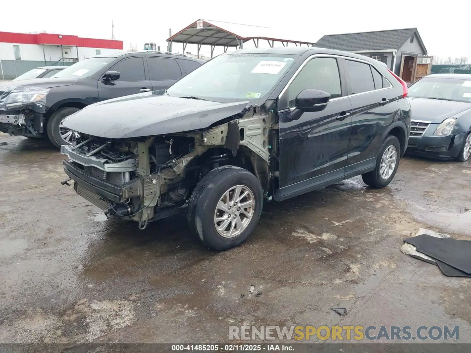 2 fotografías del automóvil dañado JA4AT3AA1KZ049575 MITSUBISHI ECLIPSE CROSS 2019