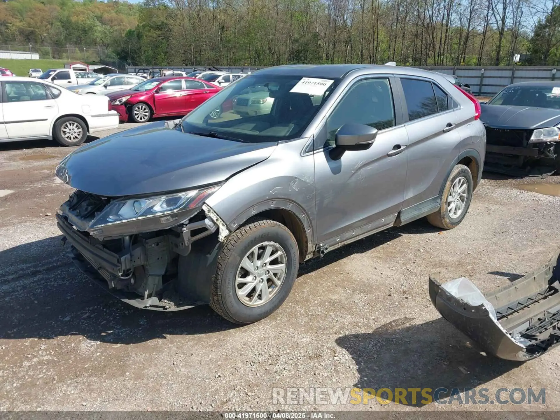 2 fotografías del automóvil dañado JA4AT3AA2KZ015399 MITSUBISHI ECLIPSE CROSS 2019