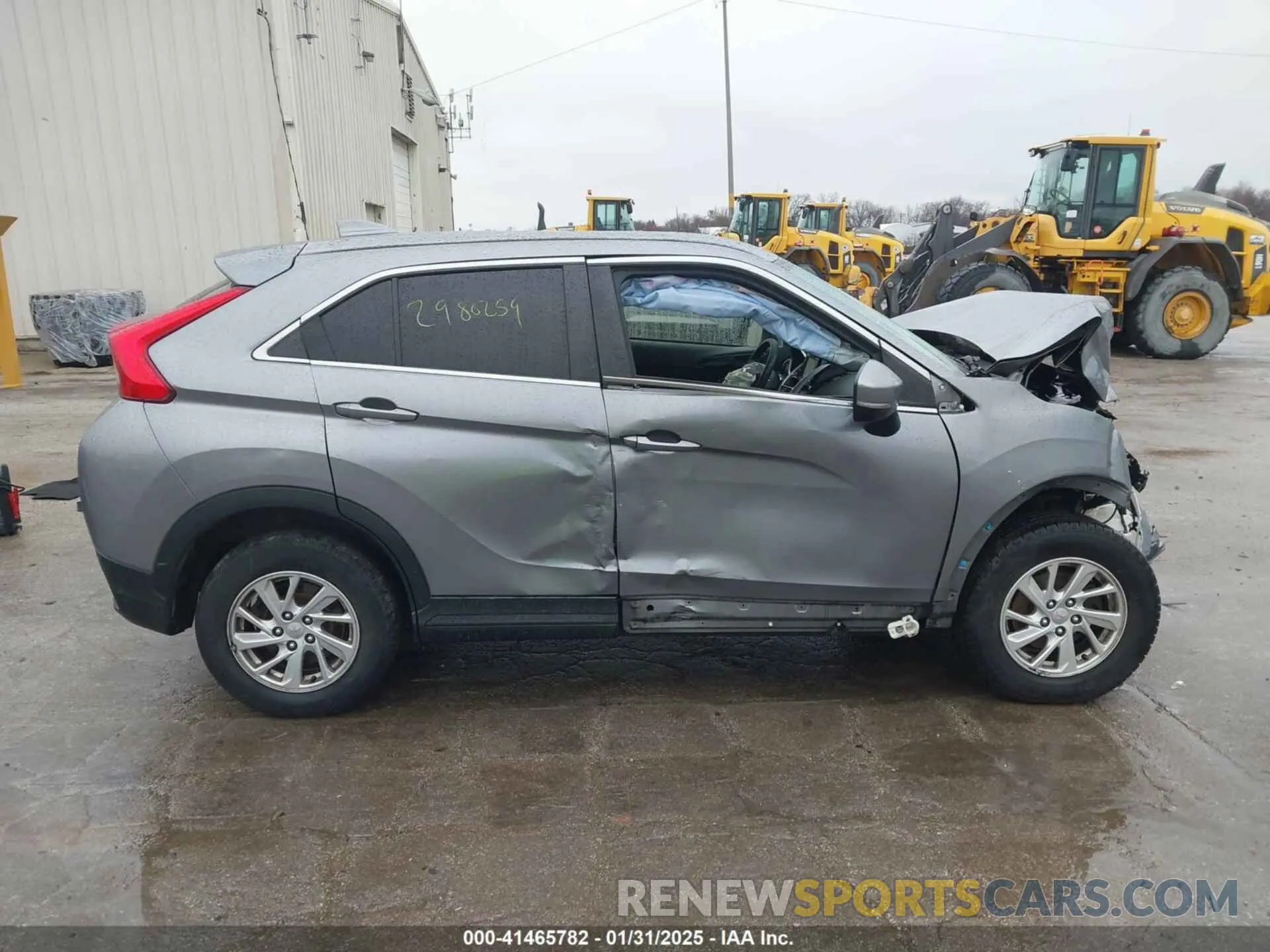 14 fotografías del automóvil dañado JA4AT3AA5KZ034013 MITSUBISHI ECLIPSE CROSS 2019